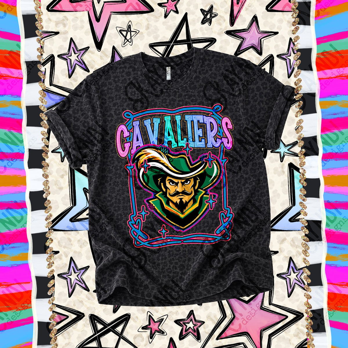 Retro Pop Cavaliers Top