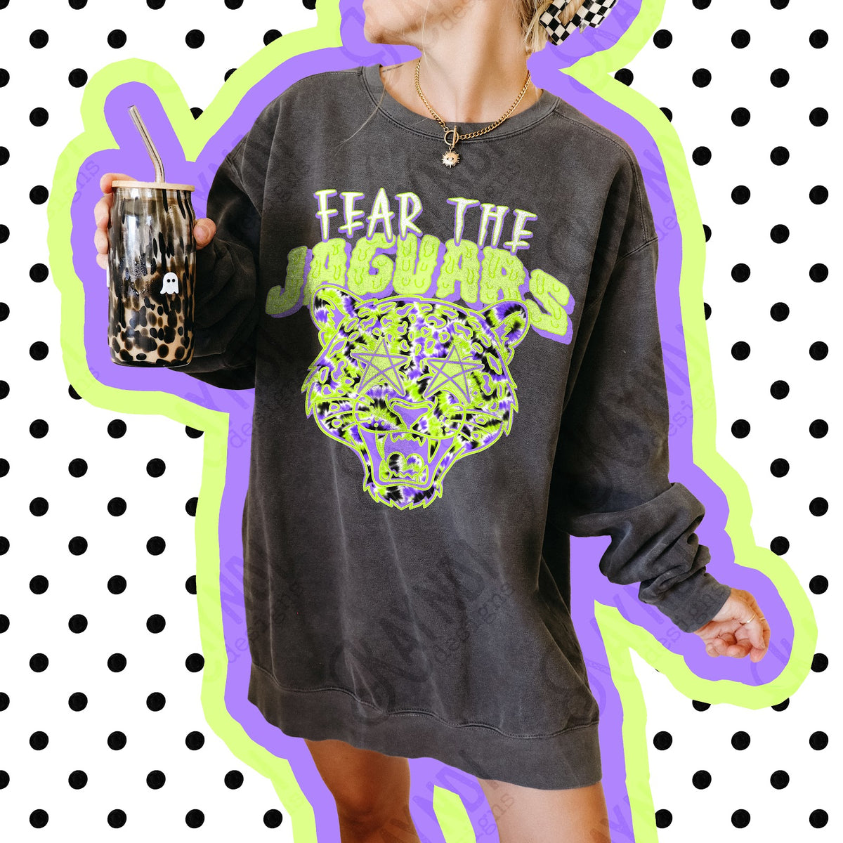 Fear the Jaguars Top apparel mockup