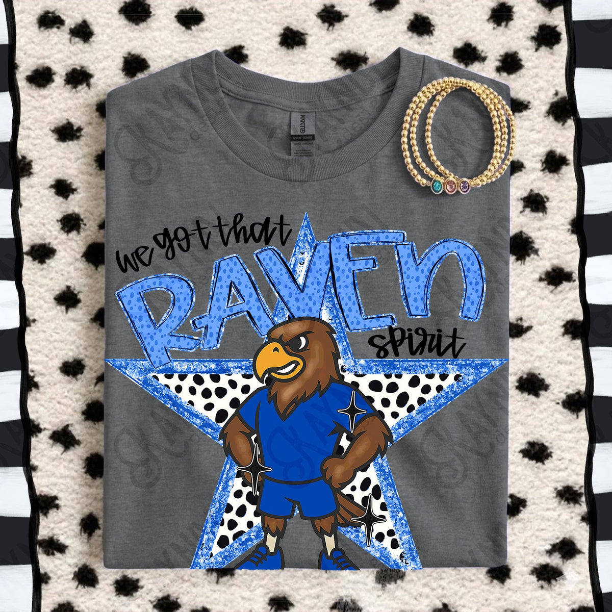 We Got That Spirit Raven Top