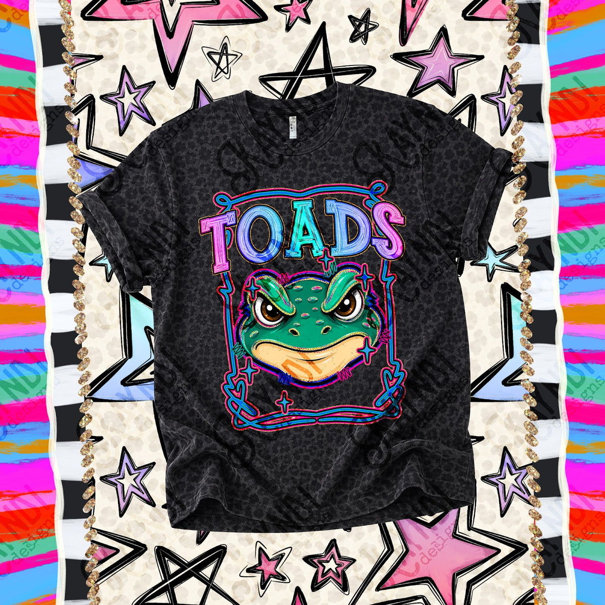 Retro Pop Toads Top