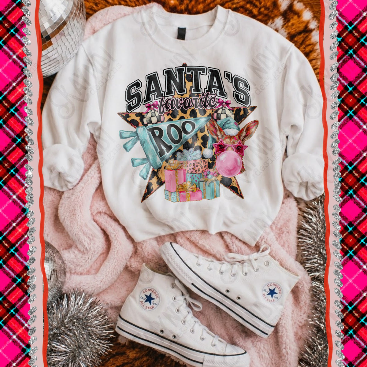 Santas Favorite Roos Top
