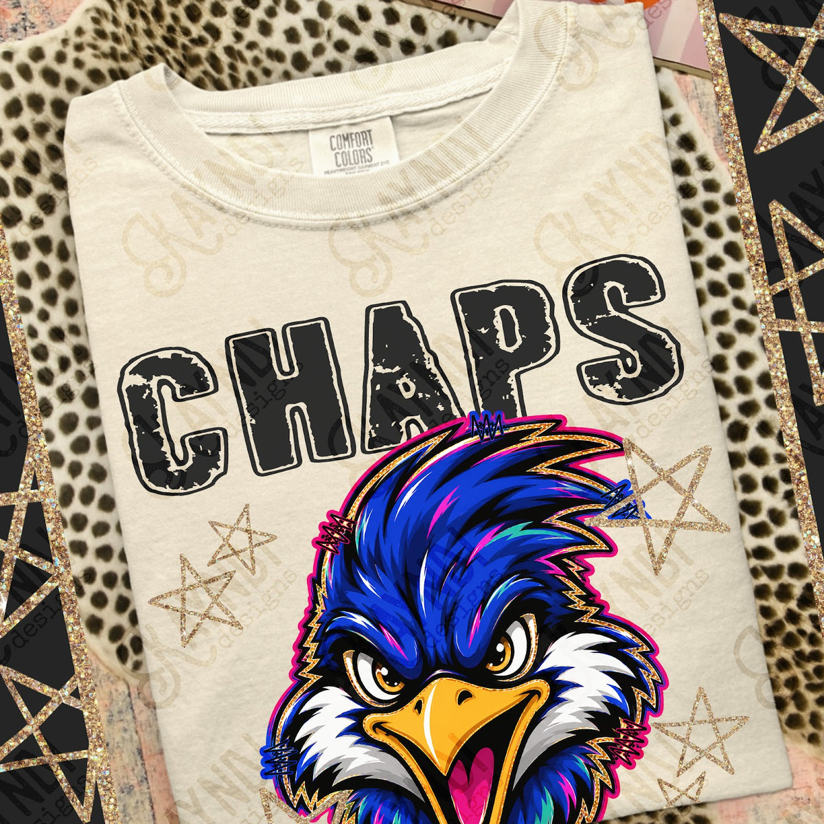 Grunge Varsity Chaps Top