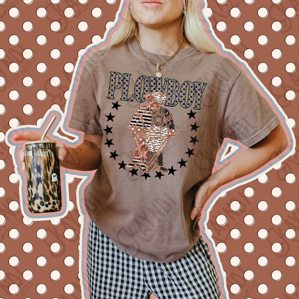 Patchwork Pumpkin Spirit Plowboy 2 Top