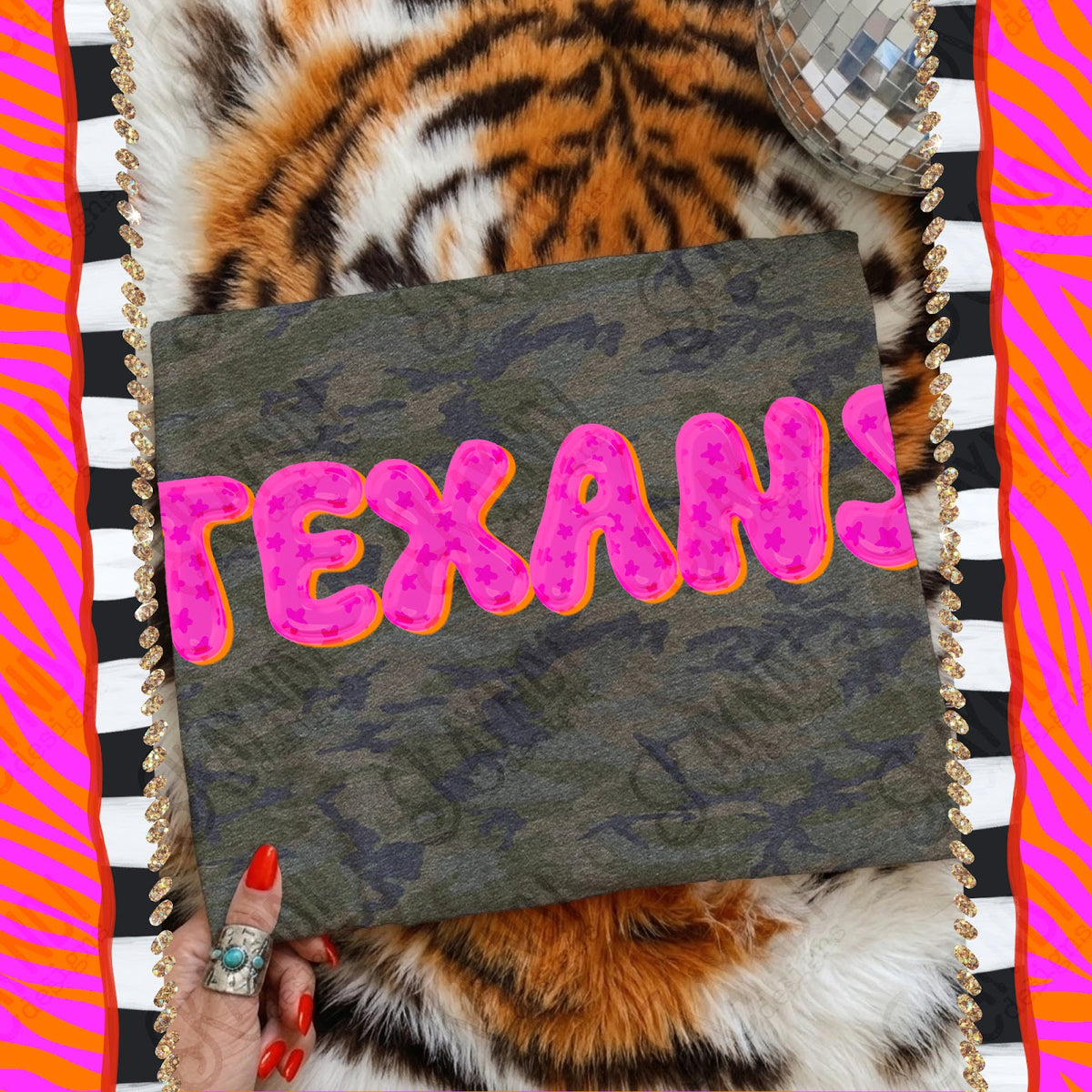 Bubble Stars Texans Top