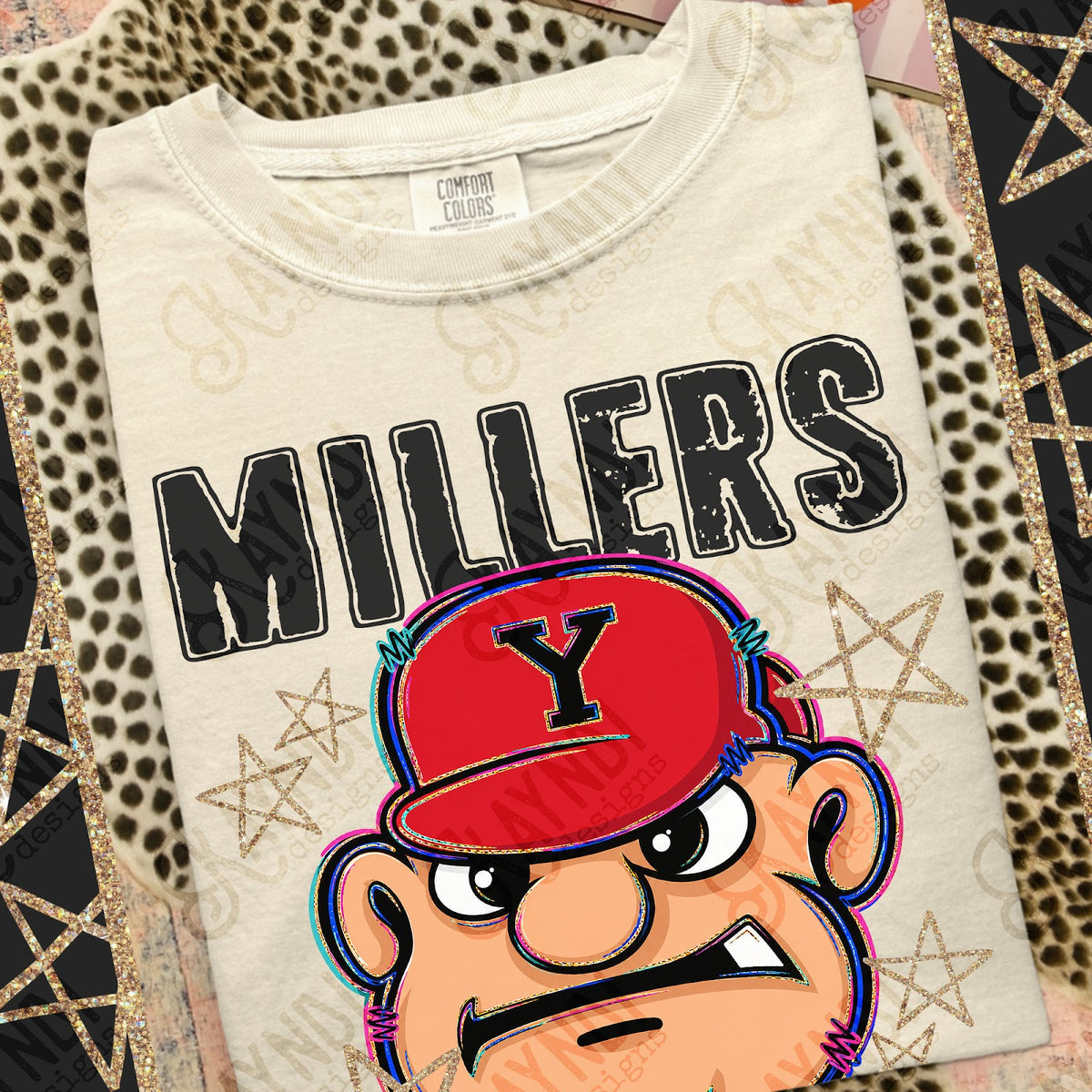 Grunge Varsity Millers Top