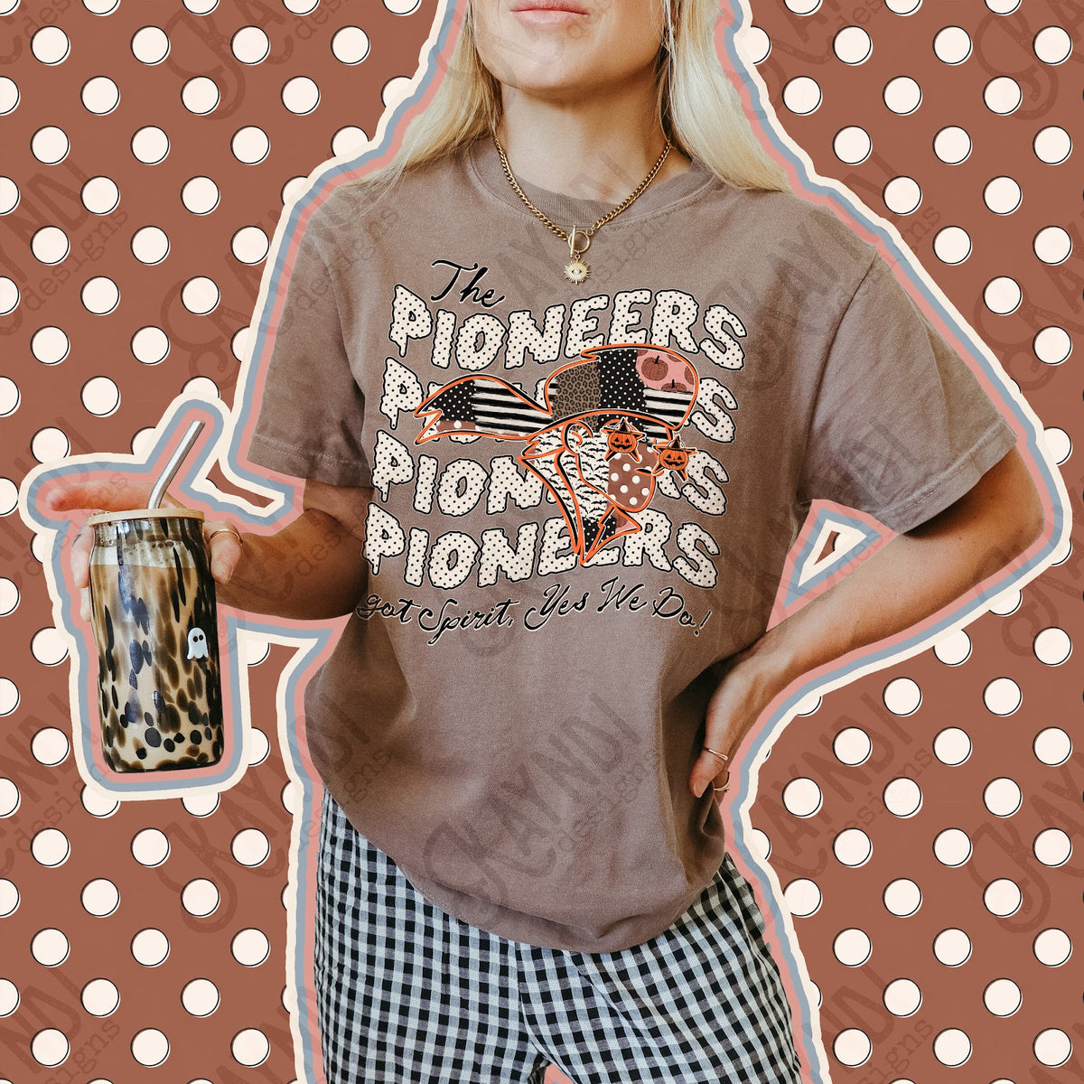 Patchwork Pumpkin Spirit Pioneers Top