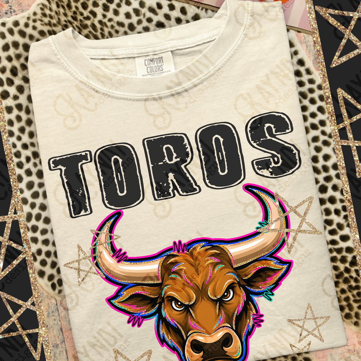 Grunge Varsity Toros 3 Top