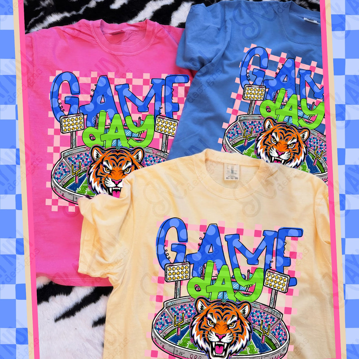 Game Day Stadium Tigers Top