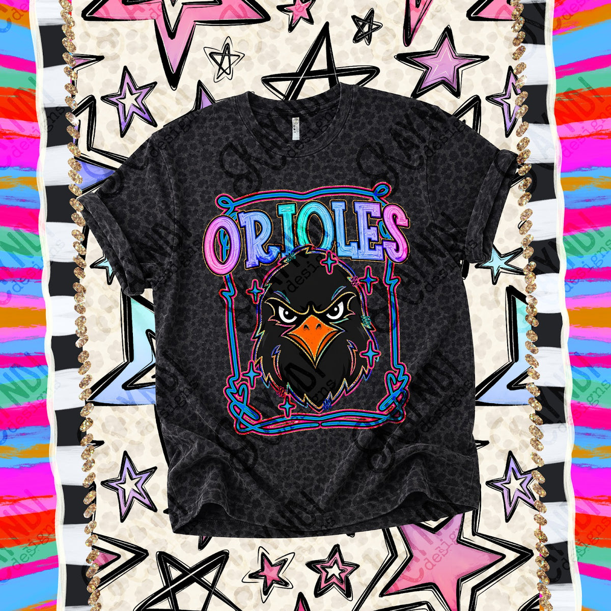 Retro Pop Orioles Top