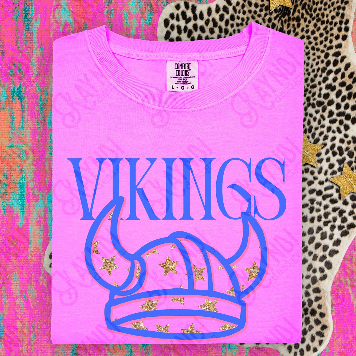 Glitter Star Mascots Viking hat Top