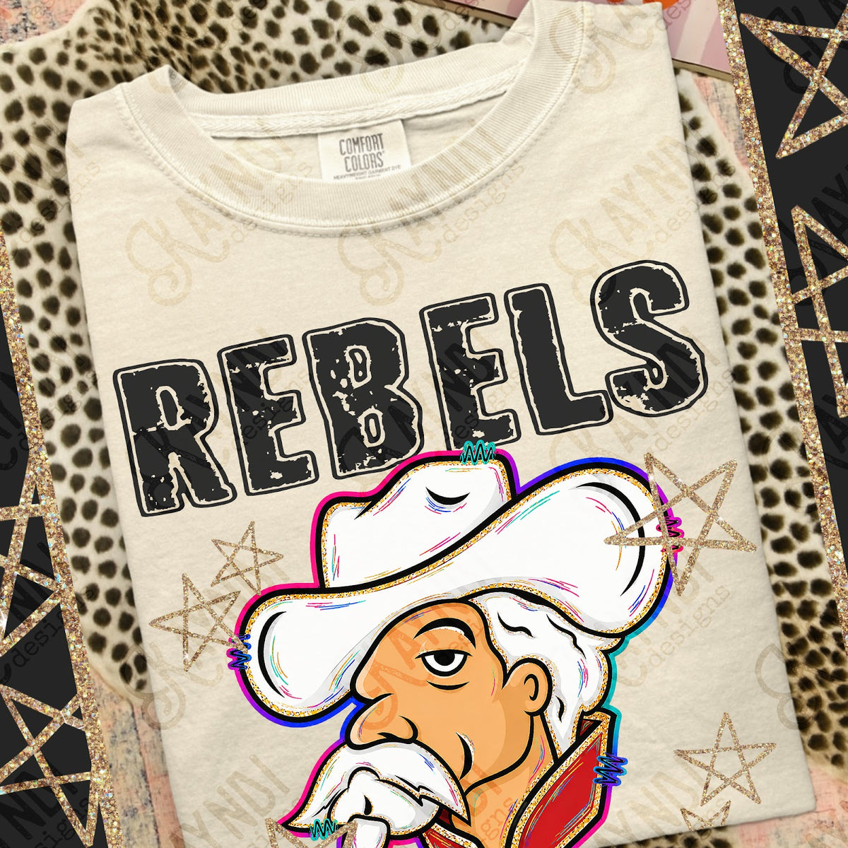 Grunge Varsity Rebels 5 Top