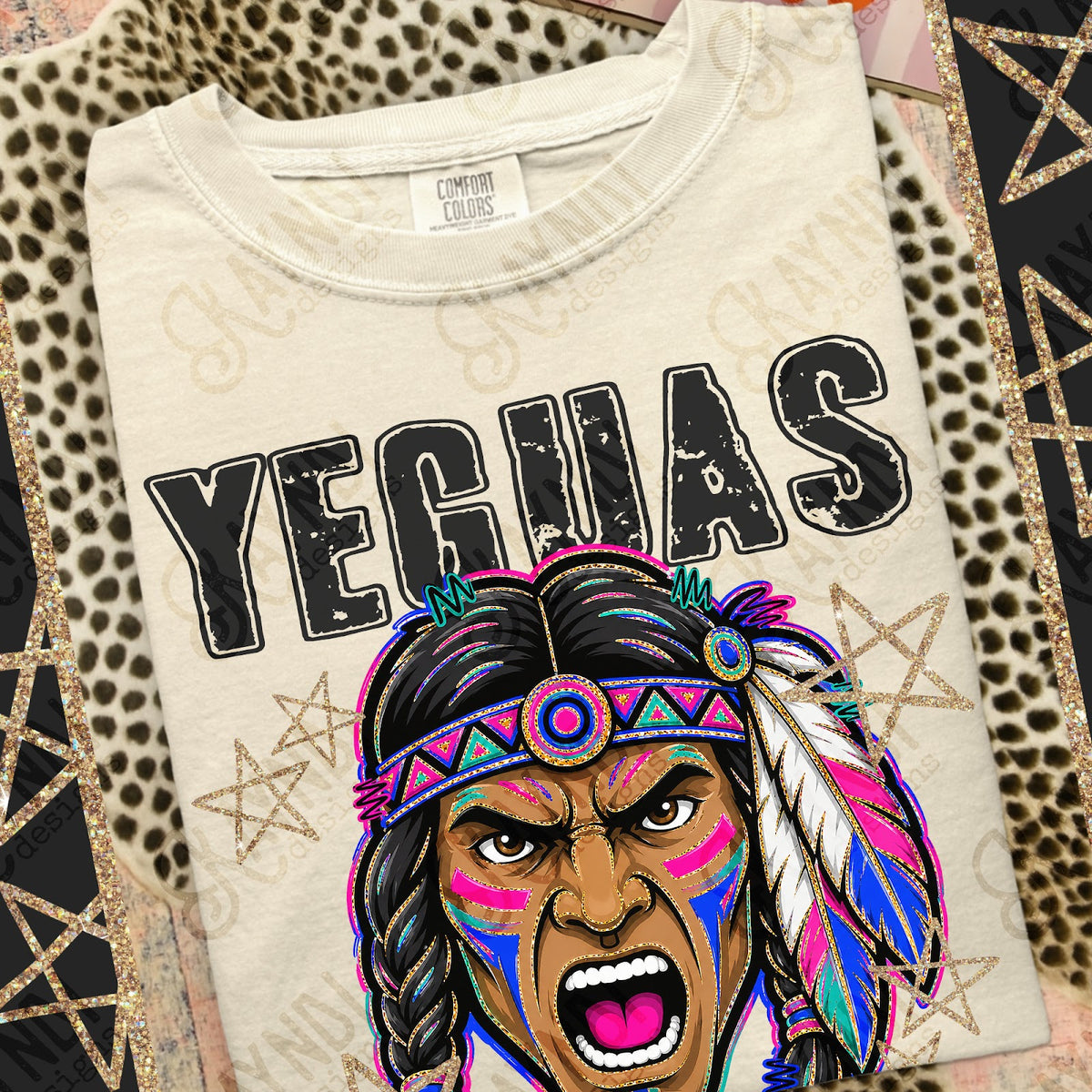 Grunge Varsity Yeguas 3 Top