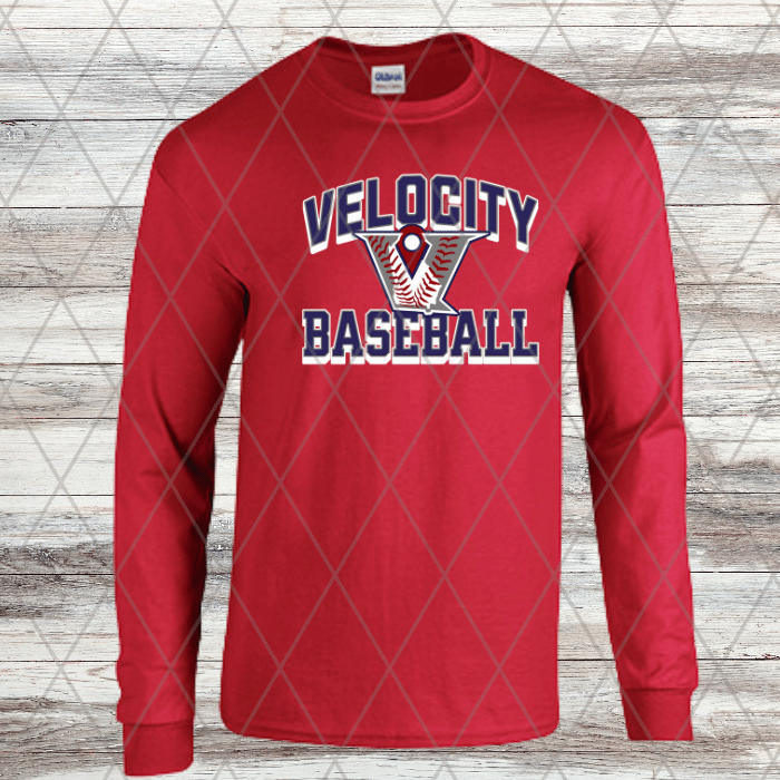 Velo Design H- Long Sleeve- Cotton/ Dri-Fit
