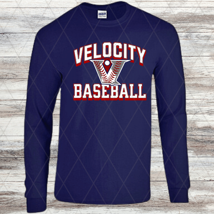 Velo Design H- Long Sleeve- Cotton/ Dri-Fit
