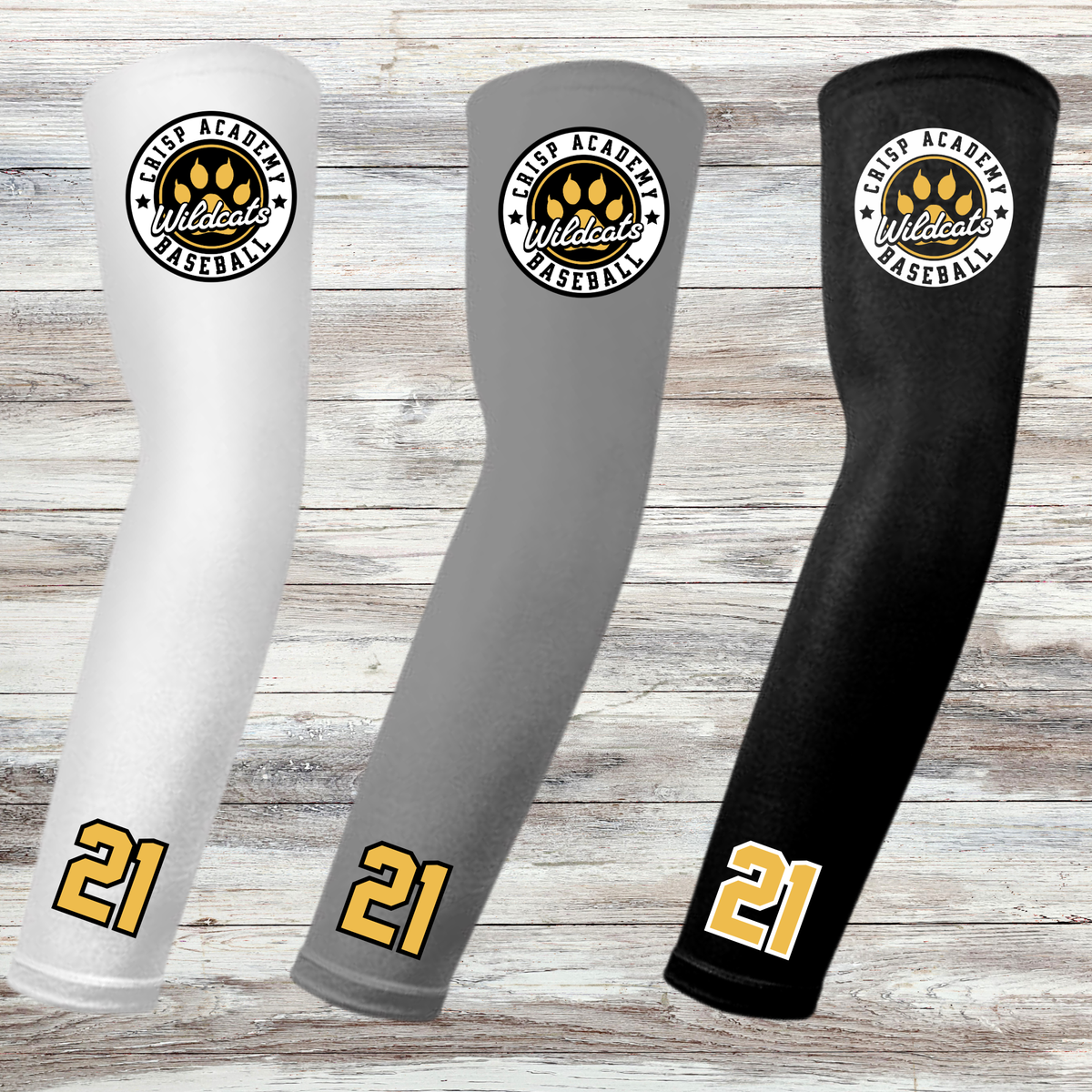 Crisp Academy Custom Arm Sleeves design example