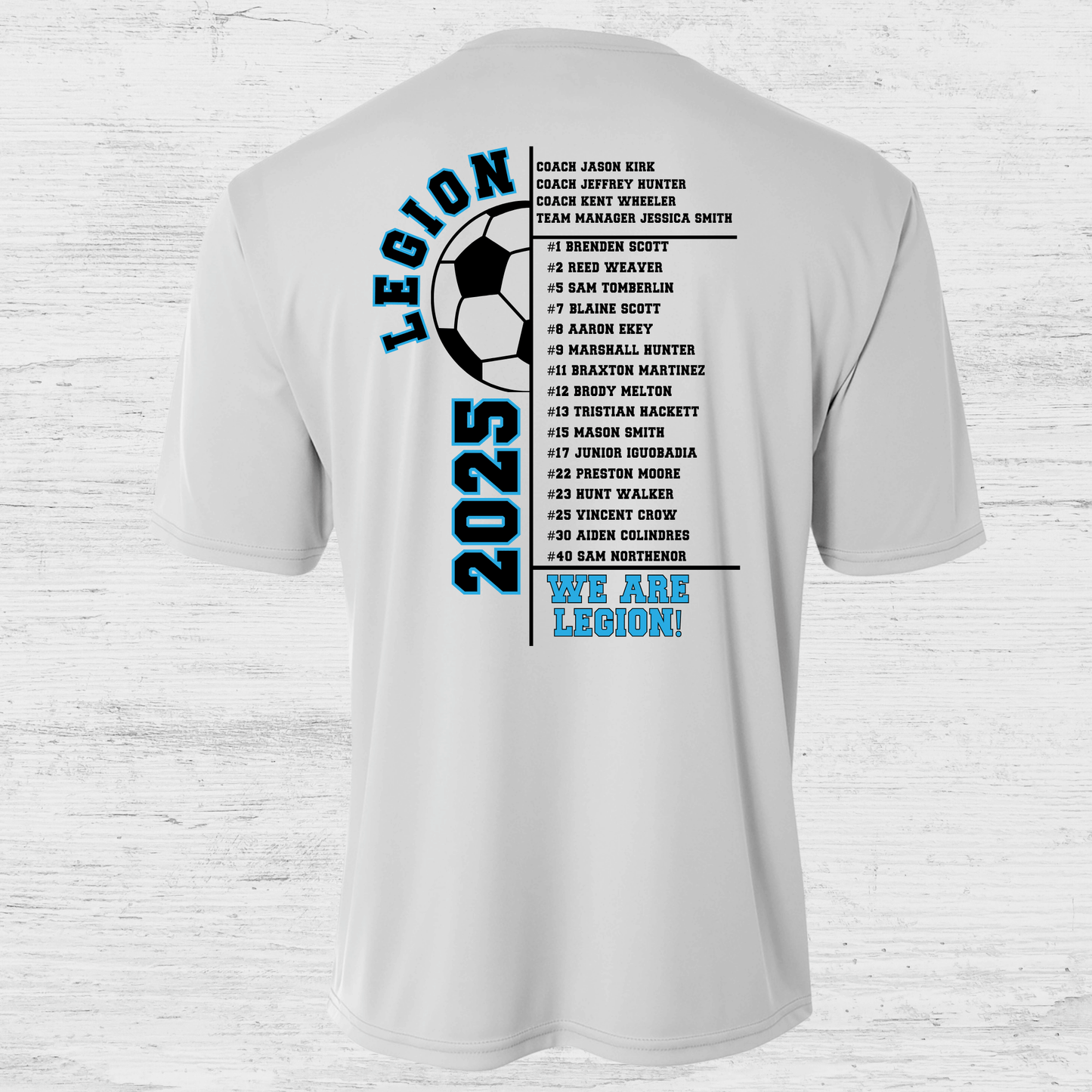 Legion Soccer-Design 14-Pocket Logo Design