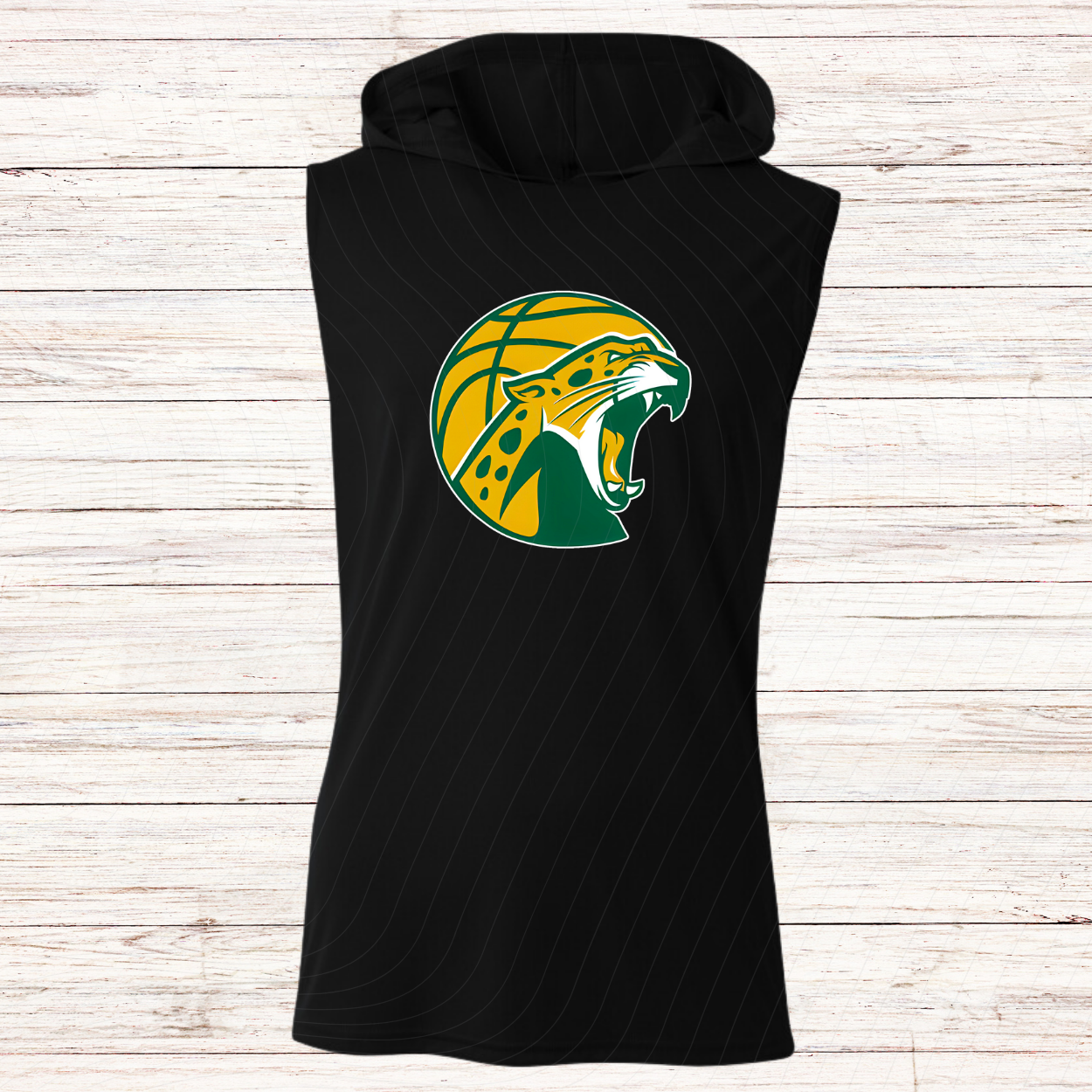 Jupiter Jaguars Basketball -Design A-Dri Fit Sleeveless w/ Hood