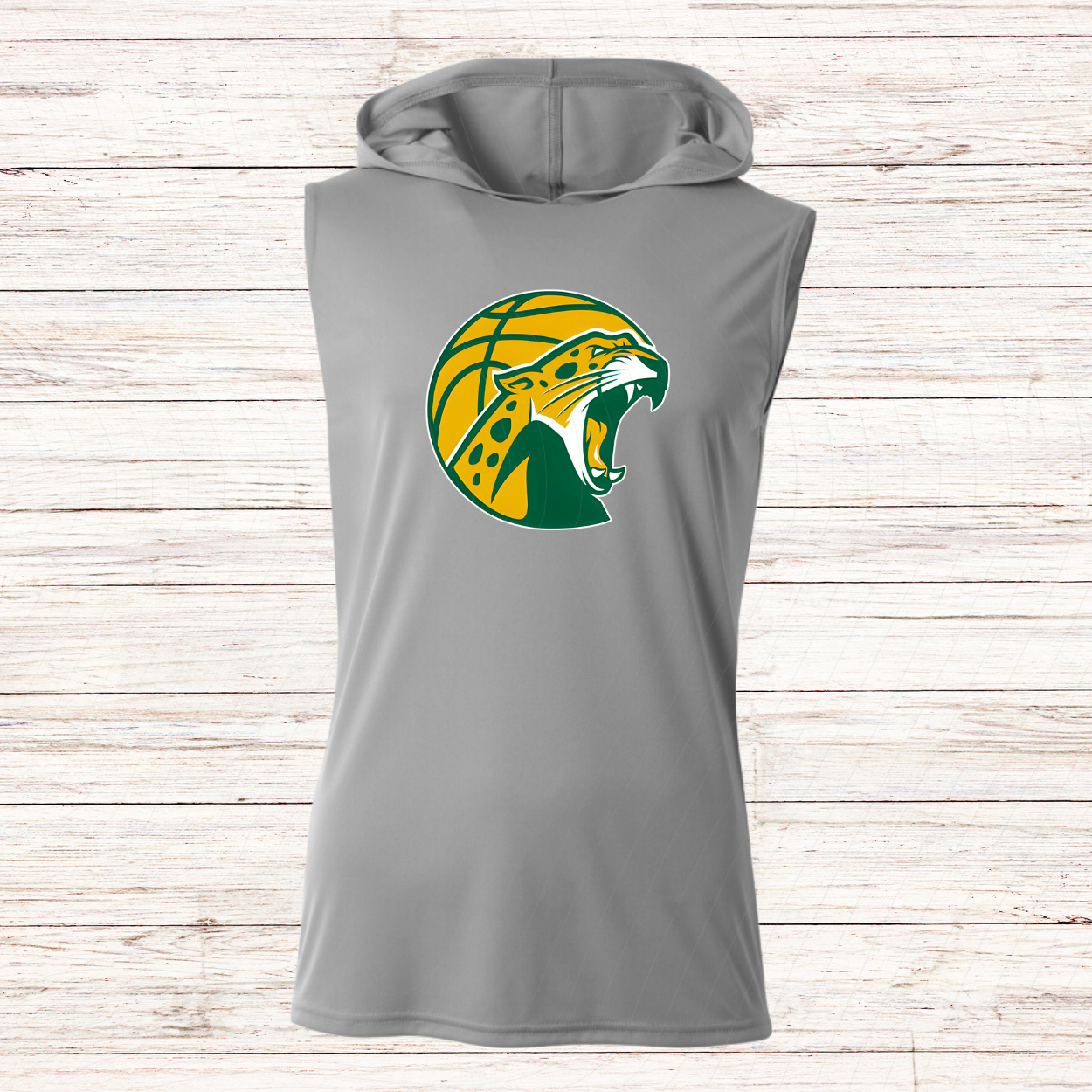 Jupiter Jaguars Basketball -Design A-Dri Fit Sleeveless w/ Hood