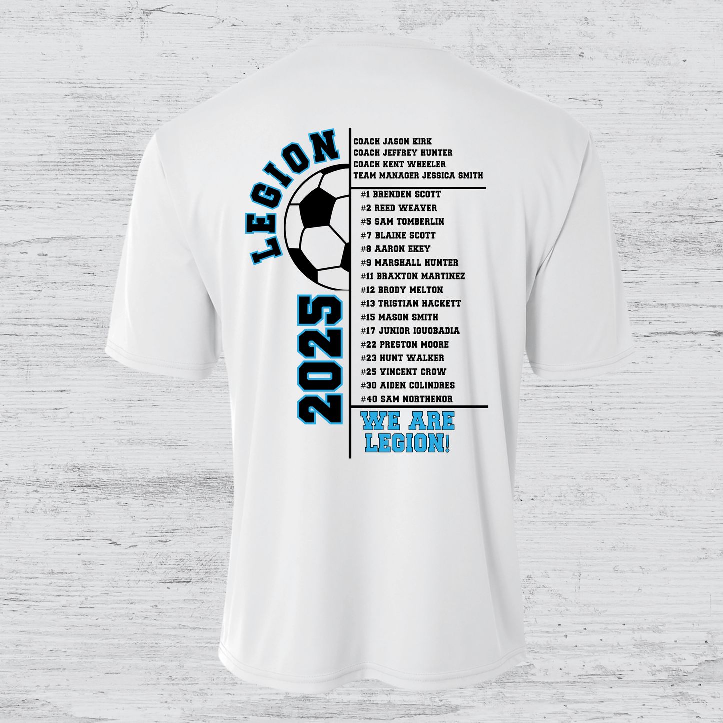 Legion Soccer-Design 14-Pocket Logo Design