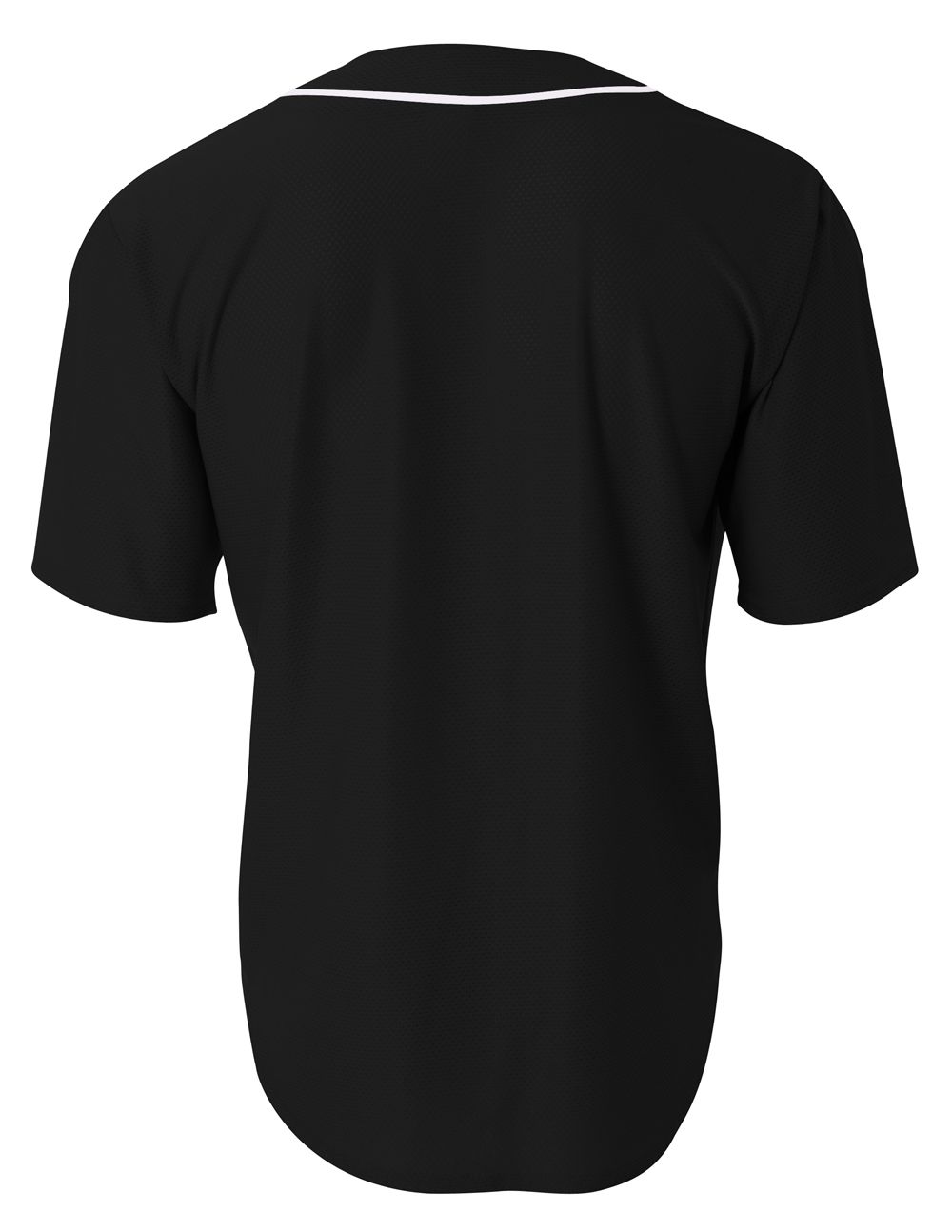 CUSTOM JERSEY-Short Sleeve Full Button Baseball Top