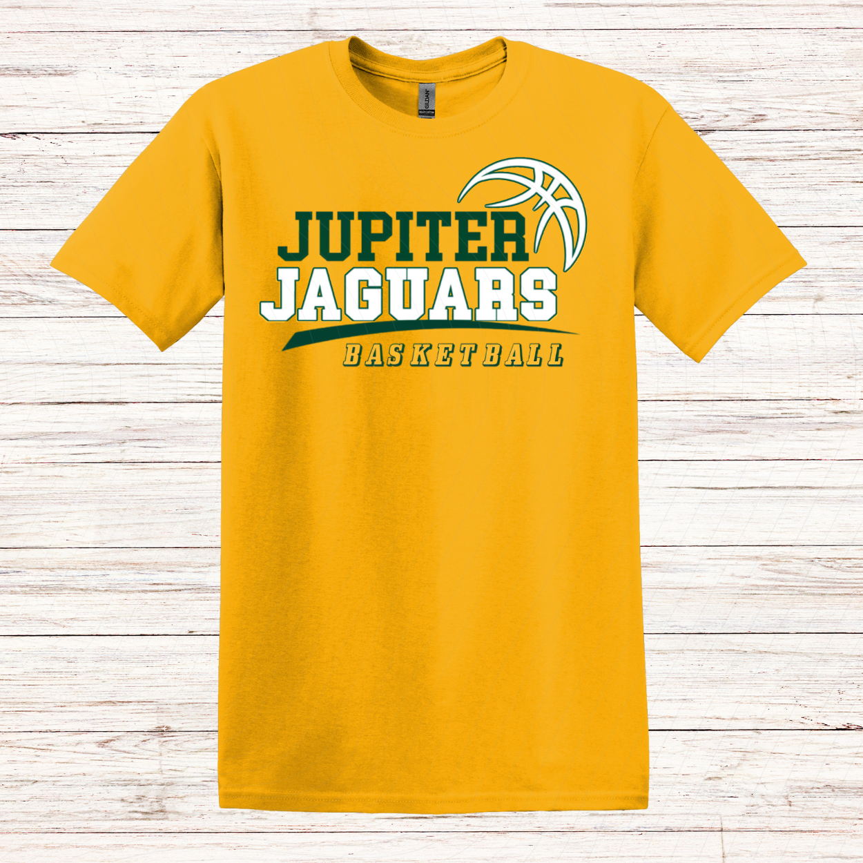 Jupiter Jaguars Basketball- Design C-Shirts-Short/Long Sleeve- Cotton/ Dri-Fit