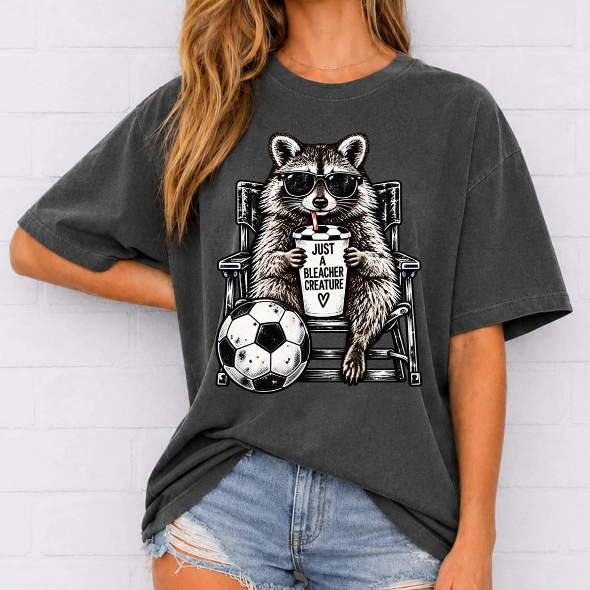 Just a Soccer Raccoon Shirt