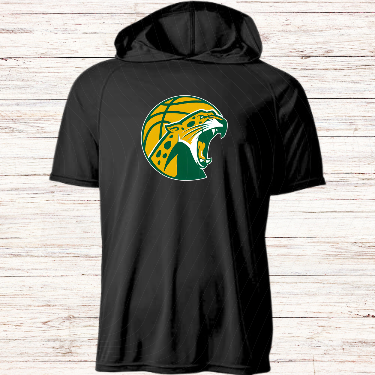 Jupiter Jaguars Basketball -Design A-Dri Fit Short Sleeve w/ Hood