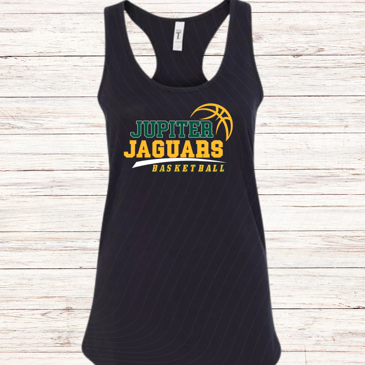 Jupiter Jaguars Basketball-Design C-Tank Top