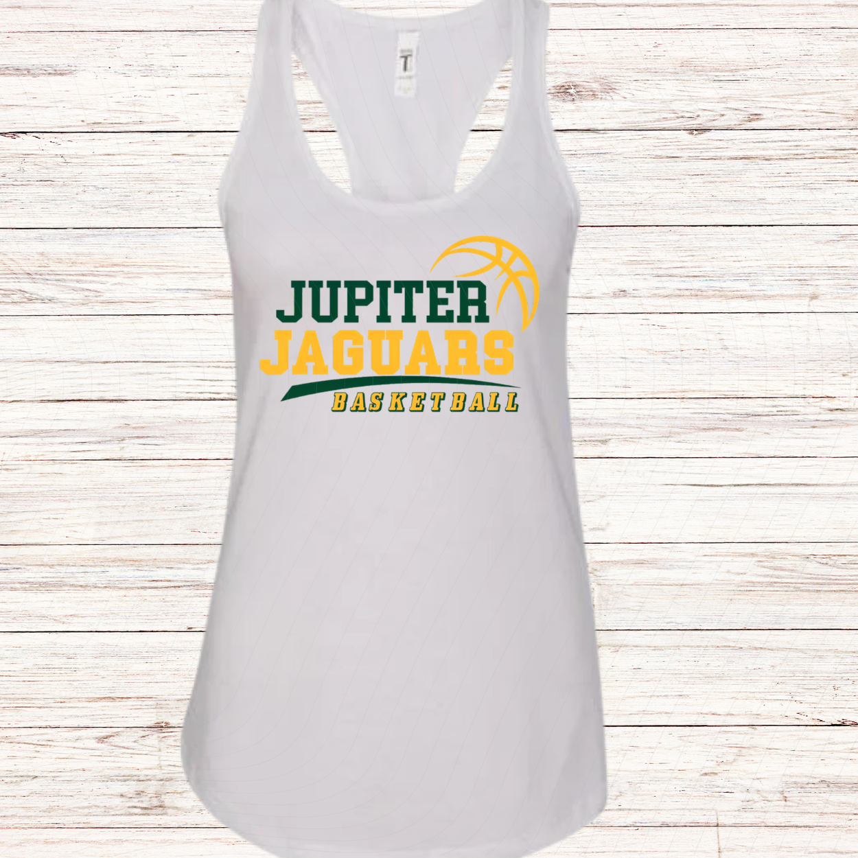 Jupiter Jaguars Basketball-Design C-Tank Top