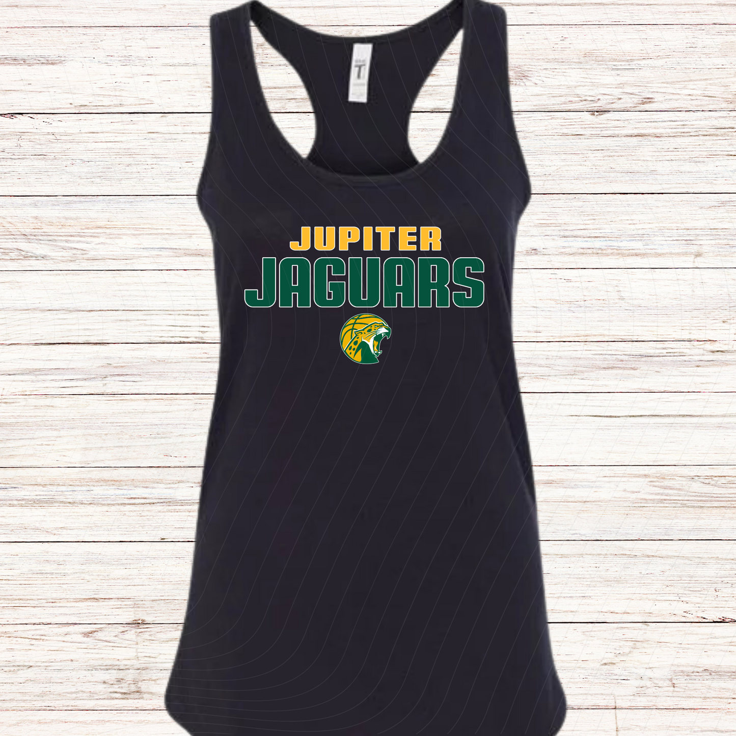 Jupiter Jaguars Basketball-Design B-Tank Top