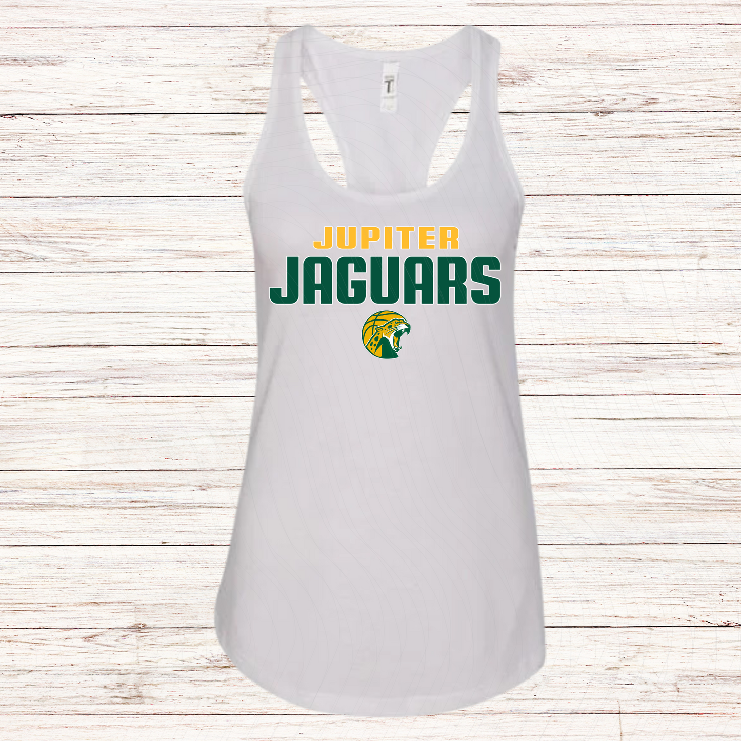 Jupiter Jaguars Basketball-Design B-Tank Top