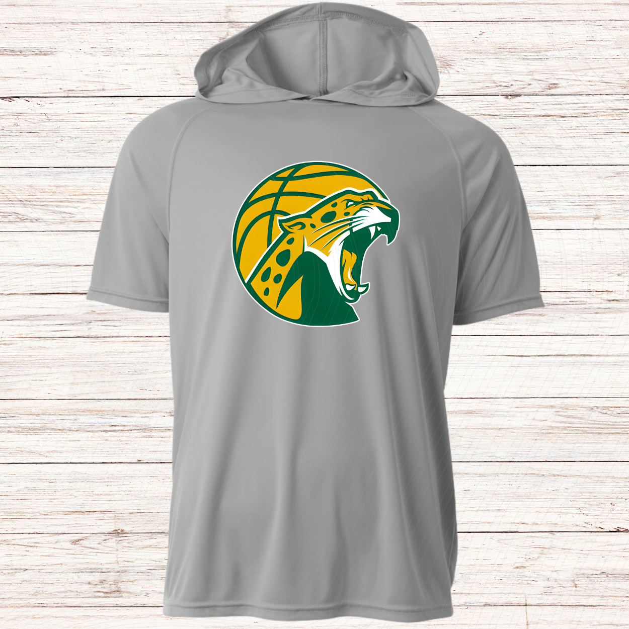Jupiter Jaguars Basketball -Design A-Dri Fit Short Sleeve w/ Hood