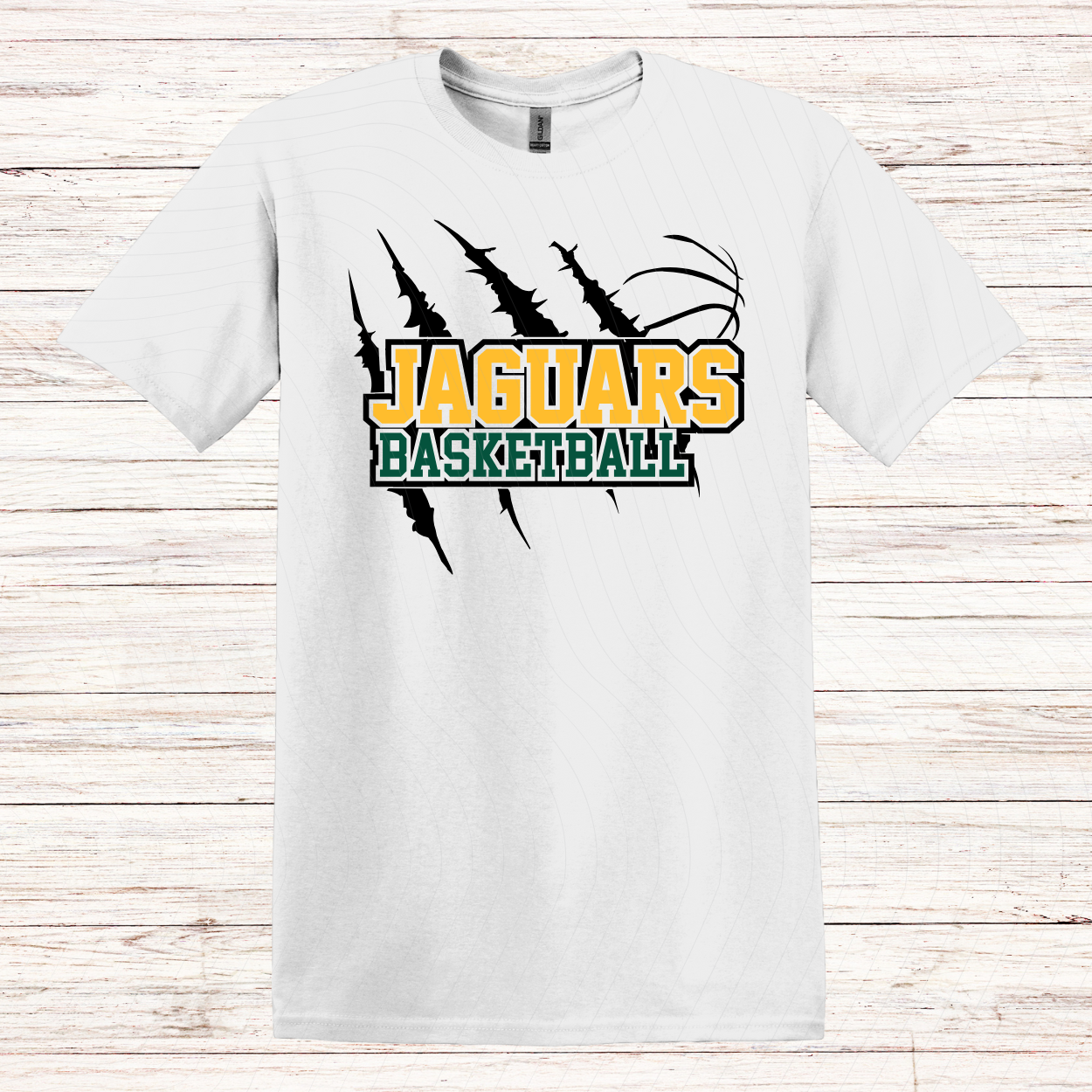 Jupiter Jaguars Basketball- Design D-Shirts-Short/Long Sleeve- Cotton/ Dri-Fit