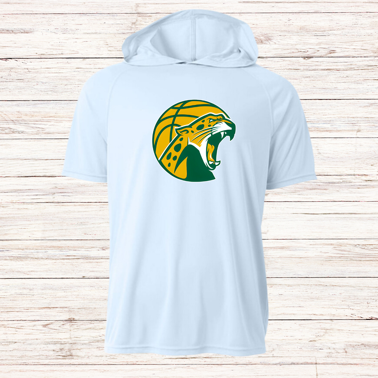 Jupiter Jaguars Basketball -Design A-Dri Fit Short Sleeve w/ Hood