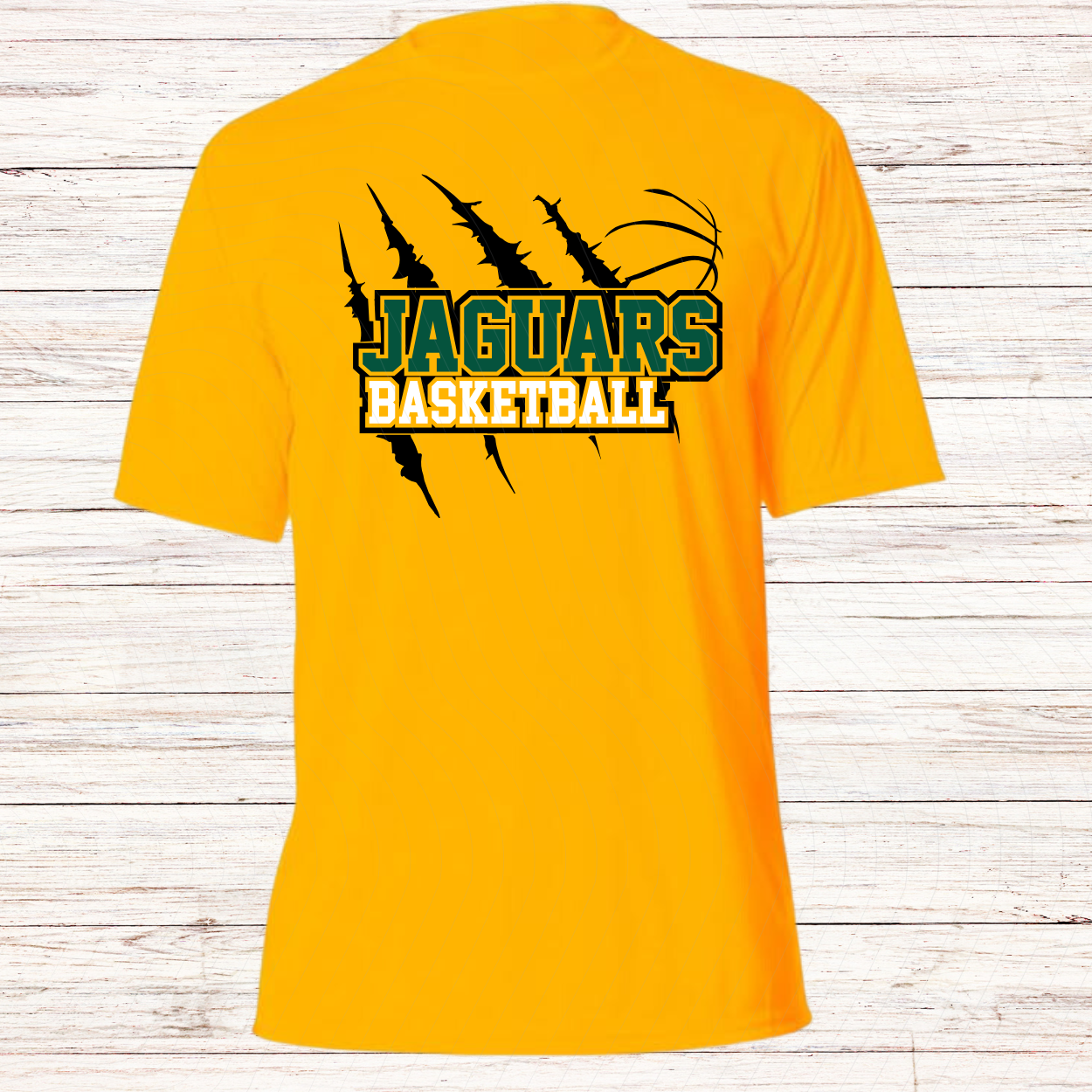 Jupiter Jaguars Basketball- Design D-Shirts-Short/Long Sleeve- Cotton/ Dri-Fit
