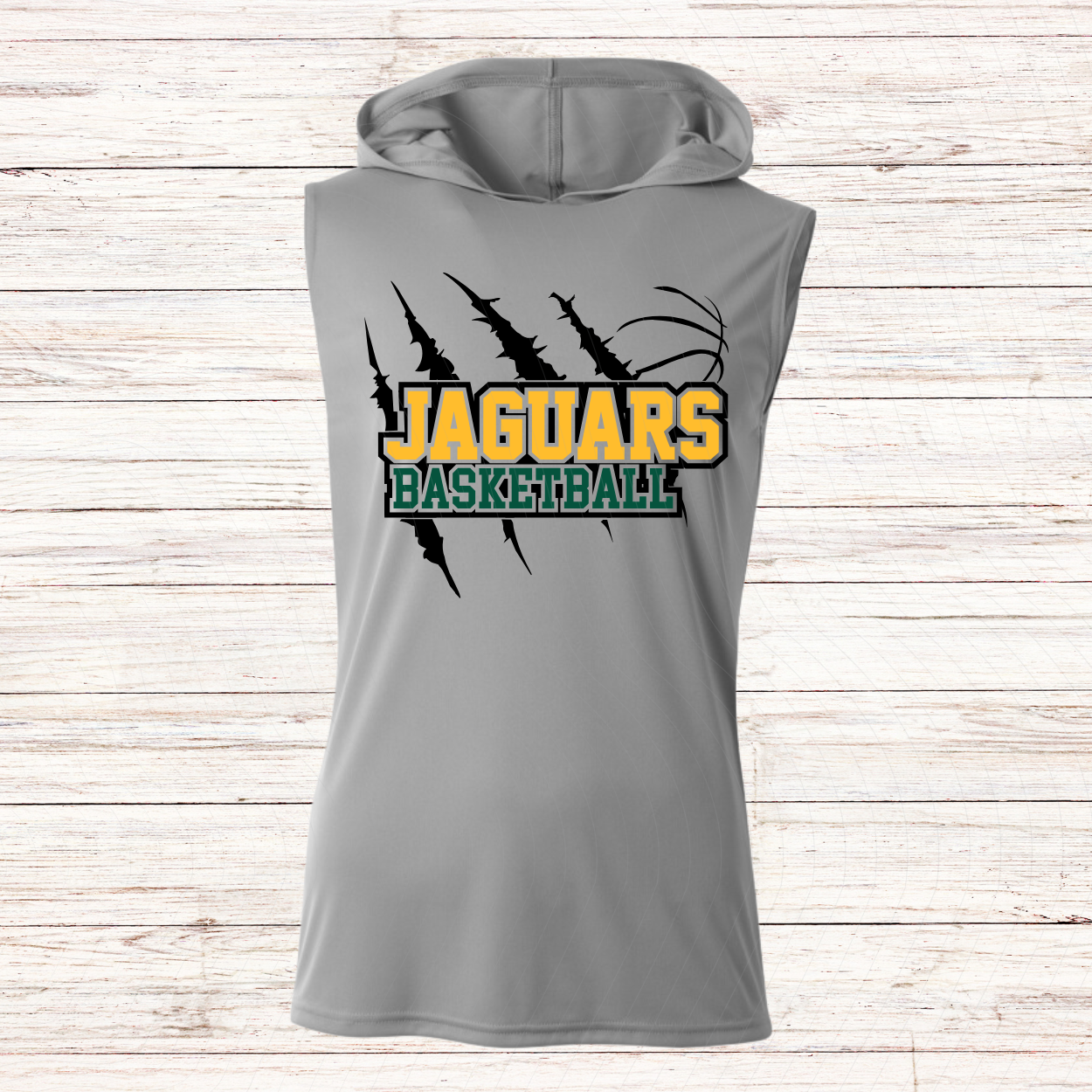 Jupiter Jaguars Basketball -Design D-Dri Fit Sleeveless w/ Hood