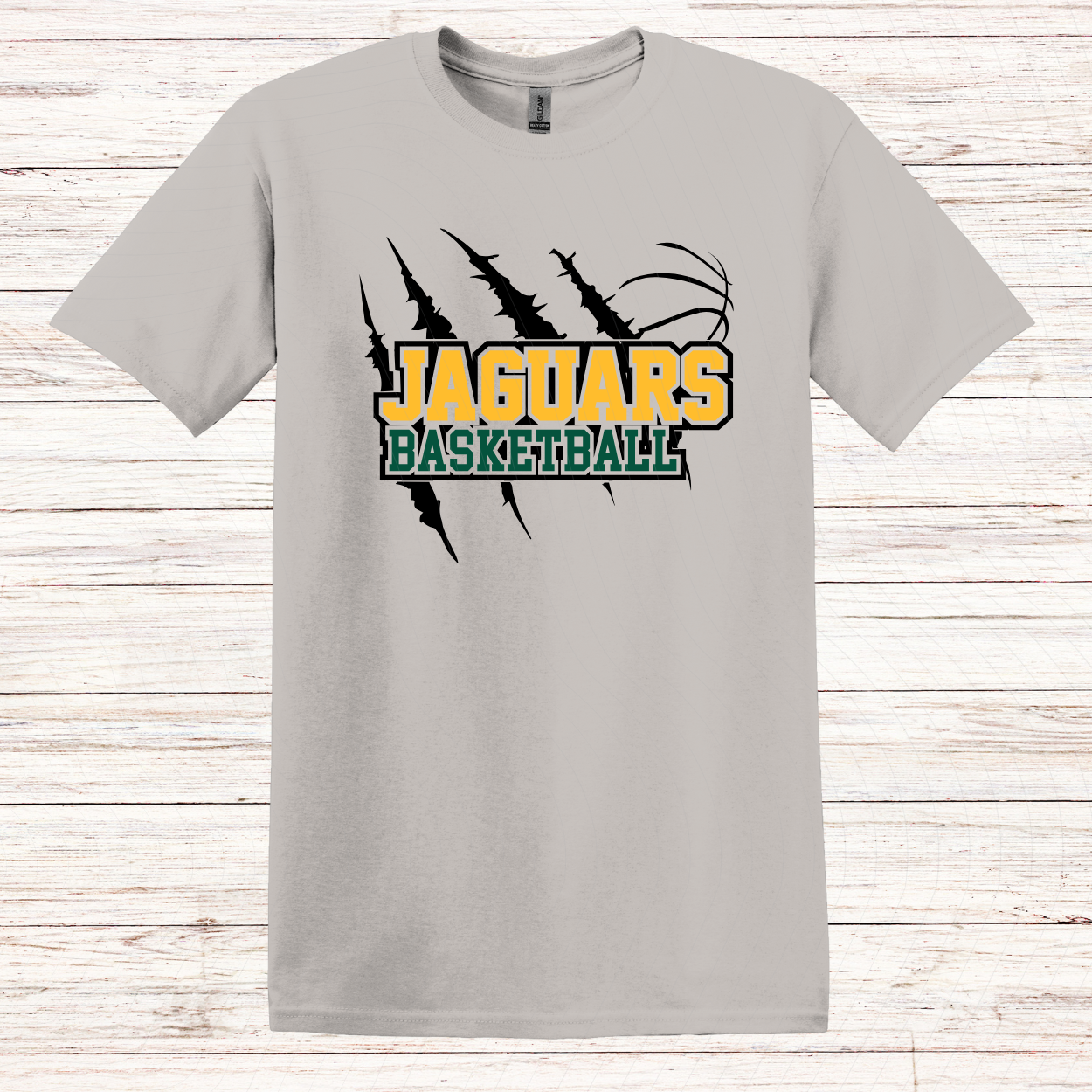 Jupiter Jaguars Basketball- Design D-Shirts-Short/Long Sleeve- Cotton/ Dri-Fit