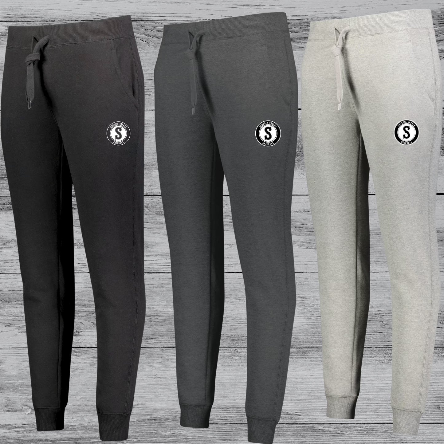 GA Savage 9u- 60/40 Fleece Joggers-Women, Men & Youth