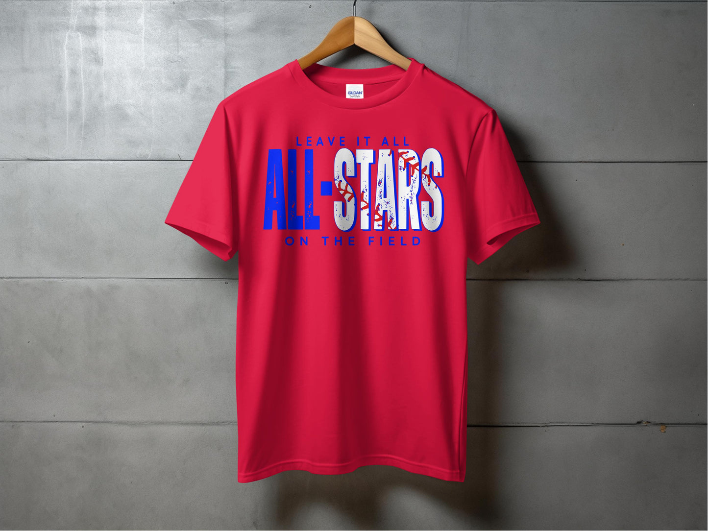 ALL STARS Design 10- Short Sleeve or Tank All Colors