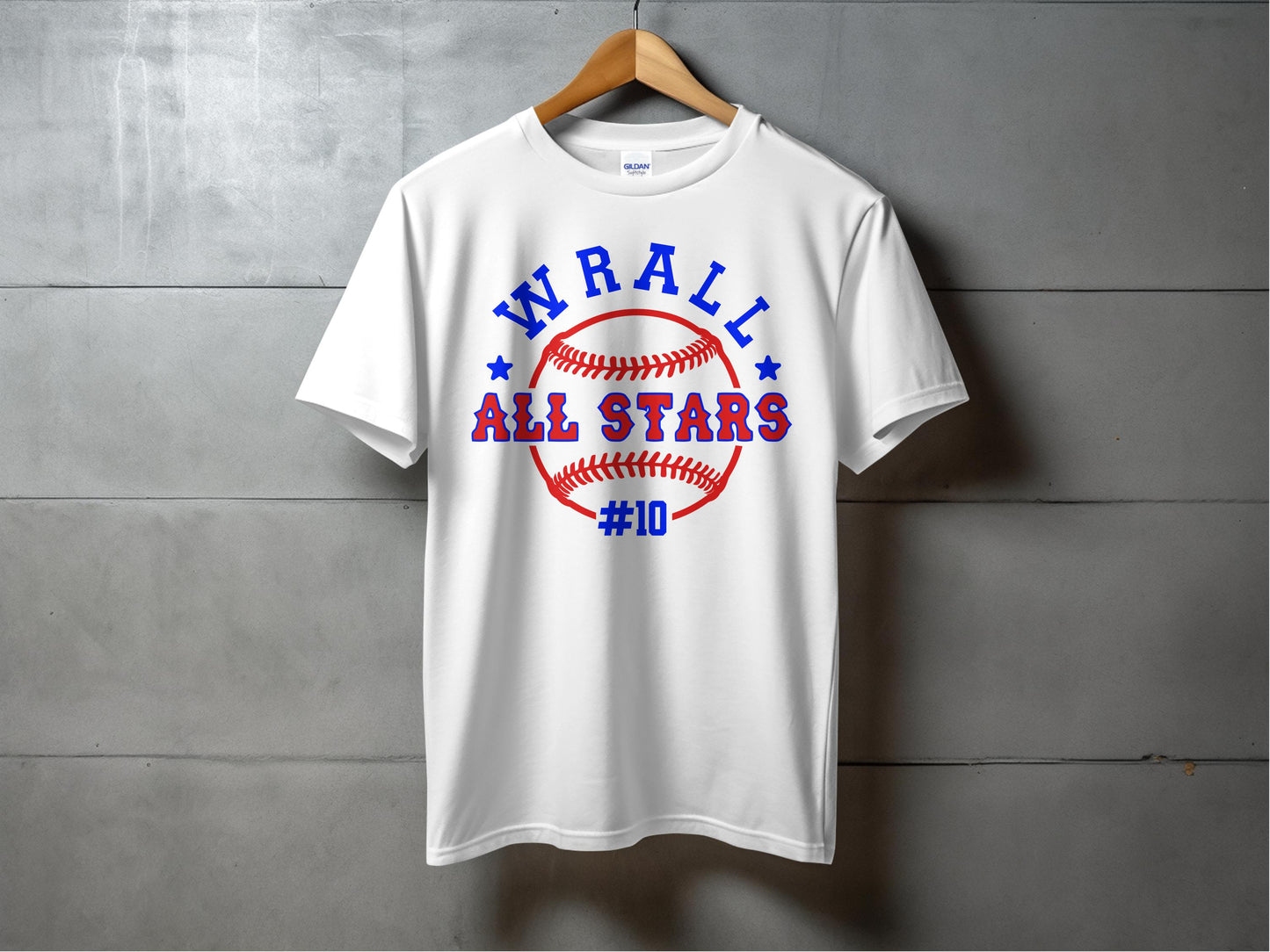 WRALL All Stars- Design 5- Short Sleeve or Tank All Colors