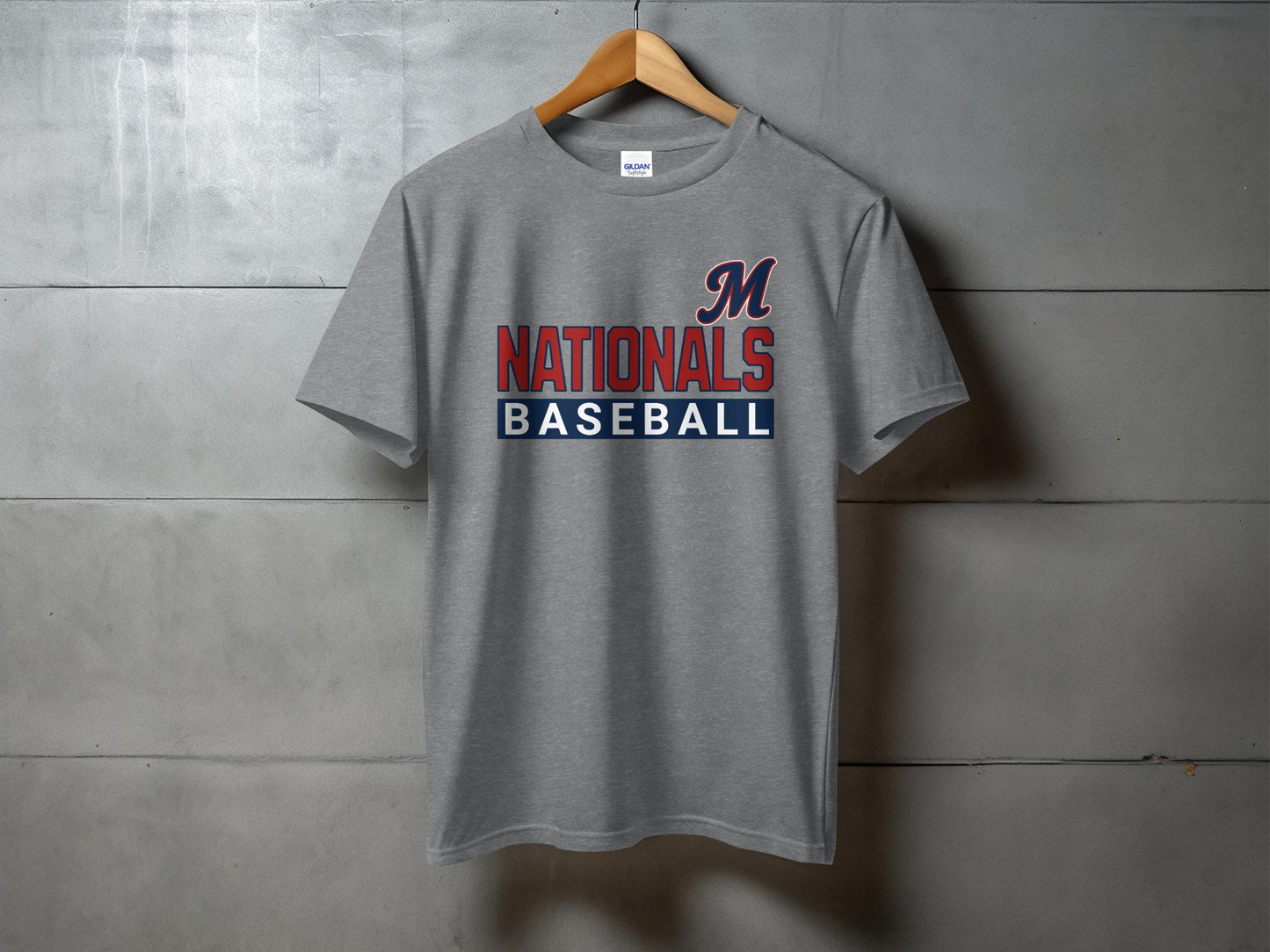 Macon Nationals Baseball- Design 2