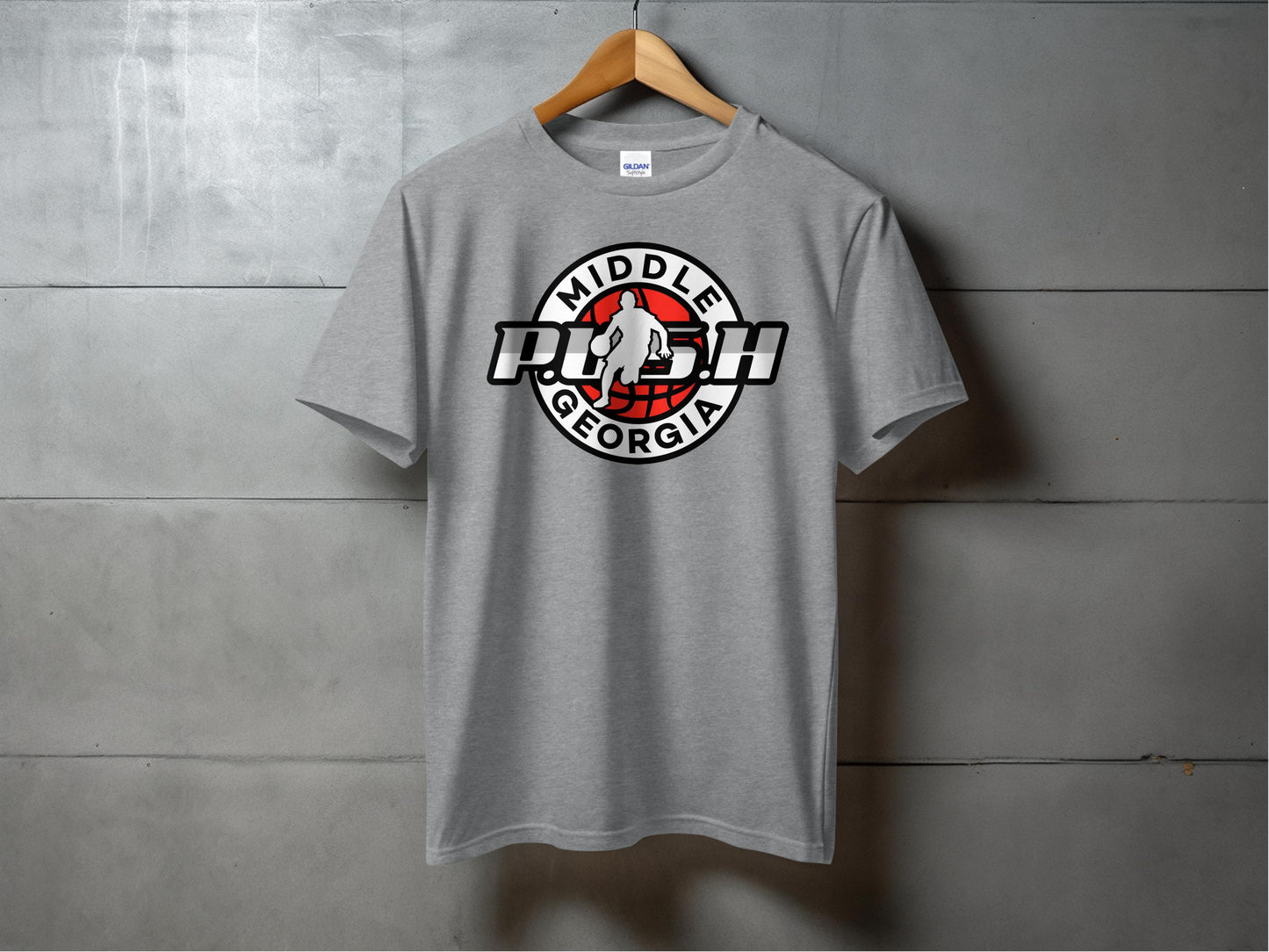 PUSH Basketball Design 1- Short Sleeve/ Long Sleeve Shirts