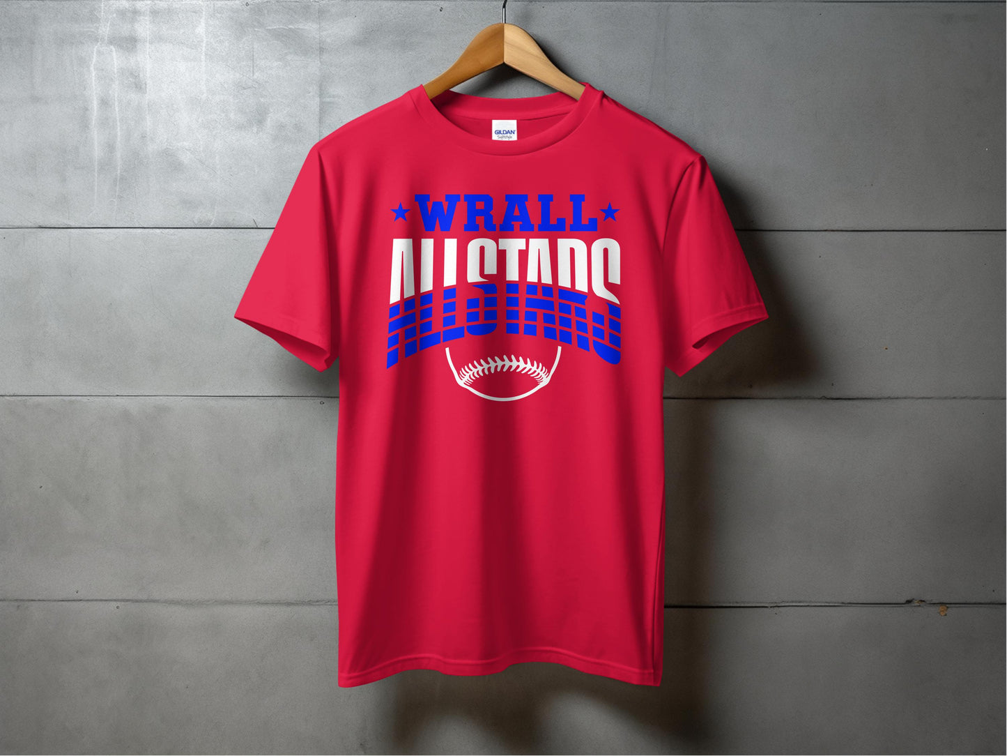 WRALL All Stars- Design 8- Short Sleeve or Tank All Colors