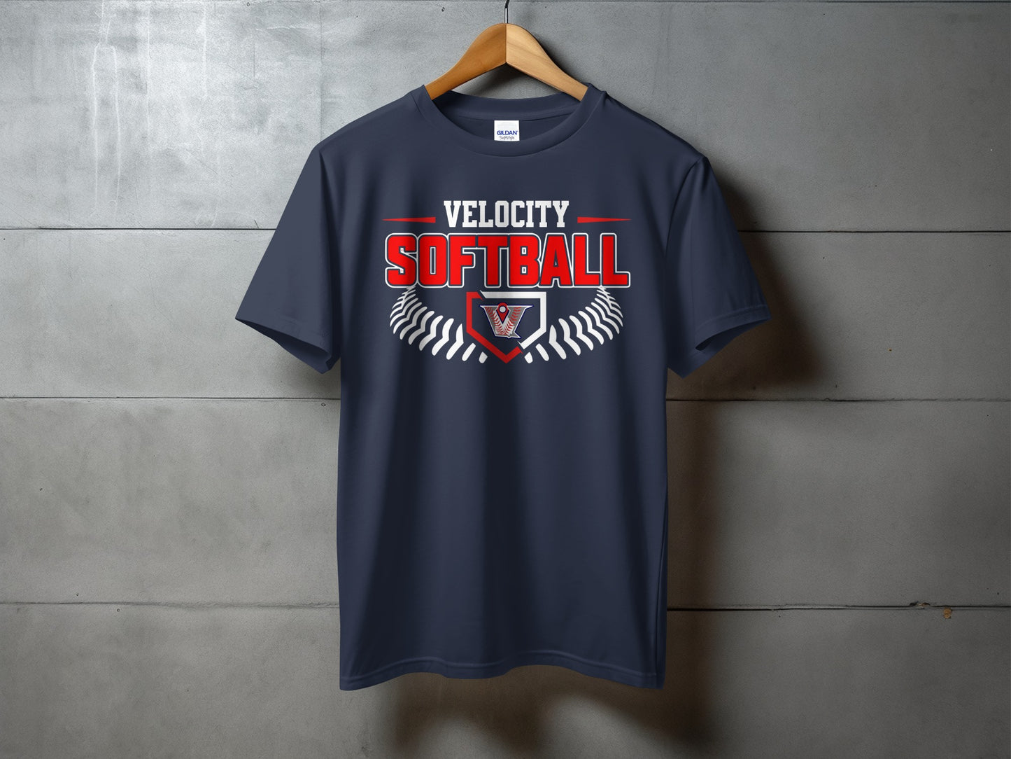 Velocity Softball- Stitches Design