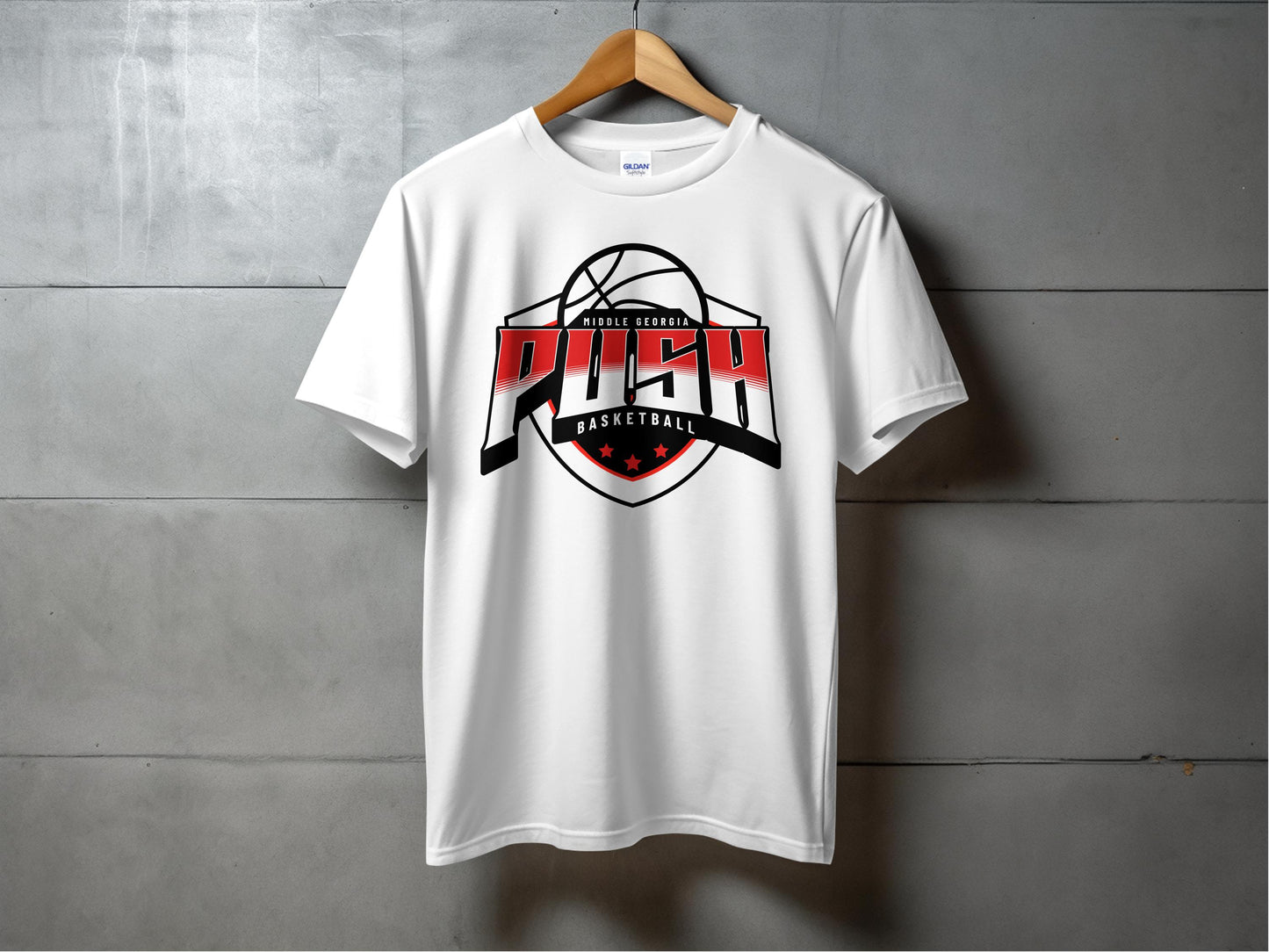 PUSH Basketball Design 2- Short Sleeve/ Long Sleeve Shirts