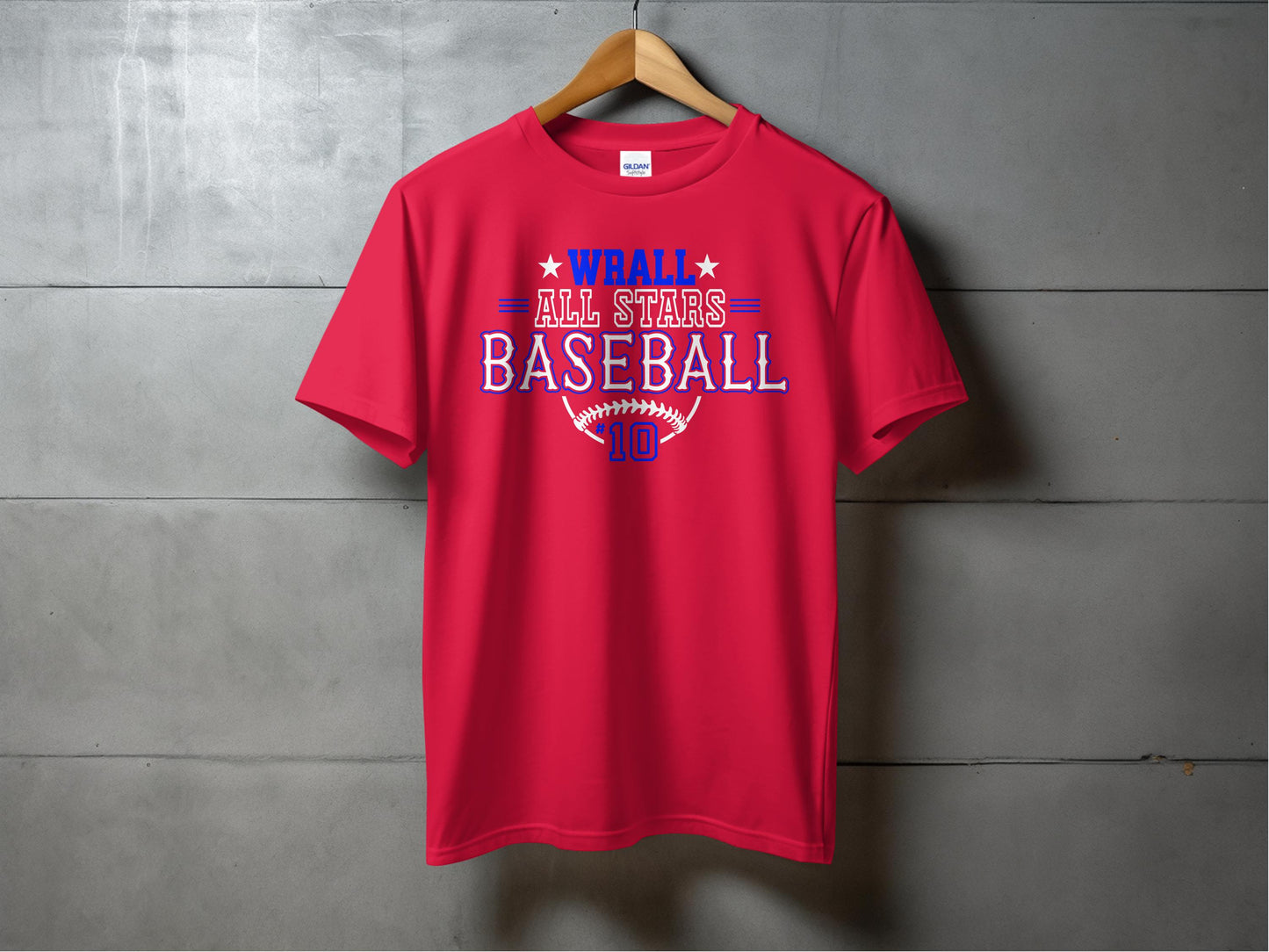 WRALL All Stars- Design 4- Short Sleeve or Tank All Colors
