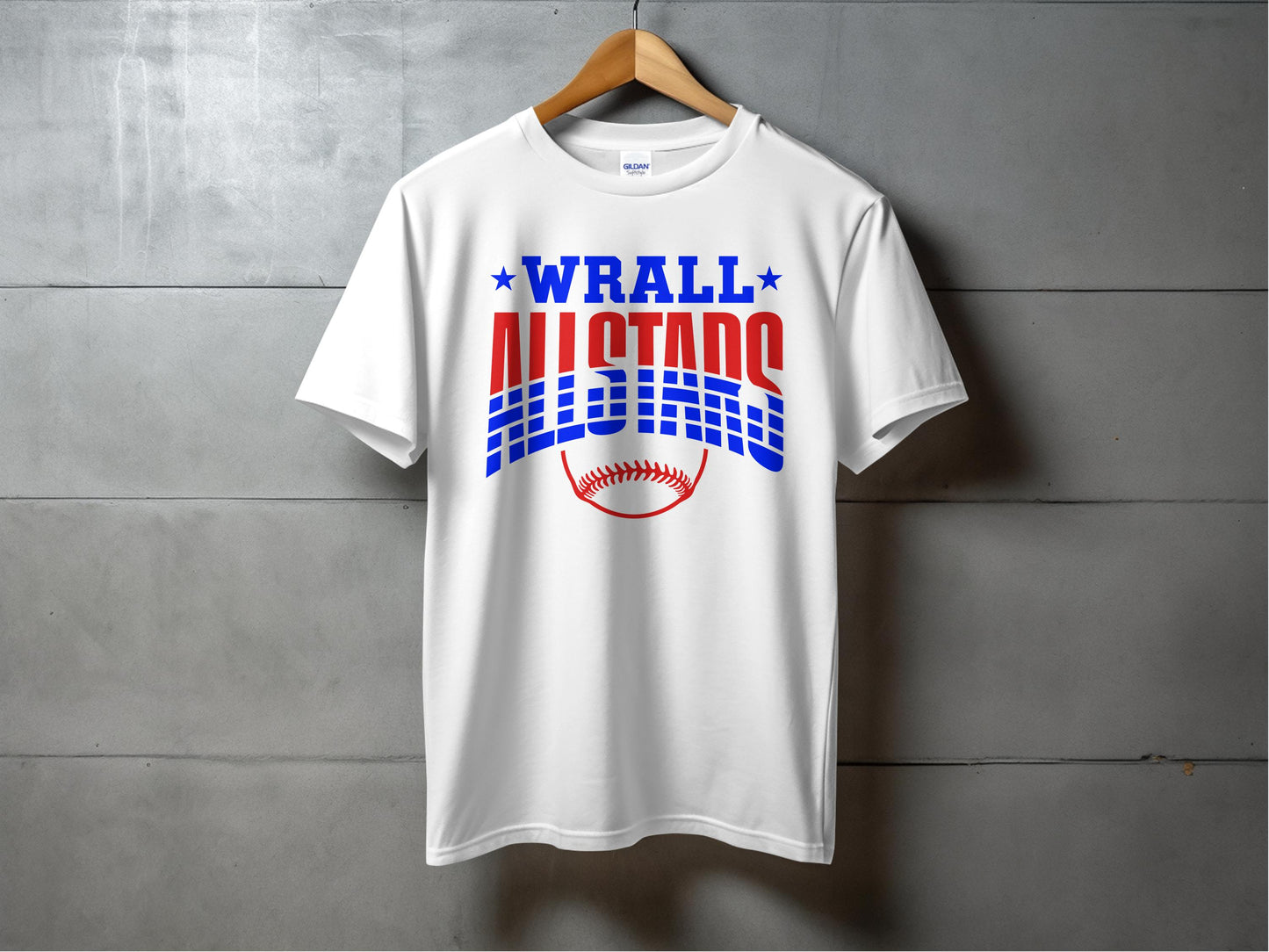 WRALL All Stars- Design 8- Short Sleeve or Tank All Colors