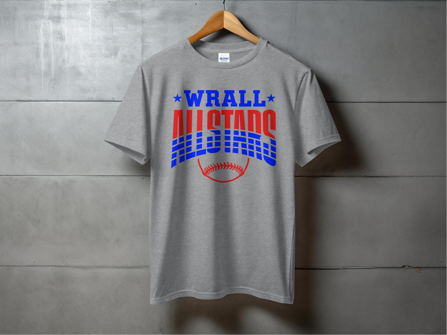 WRALL All Stars- Design 8- Short Sleeve or Tank All Colors
