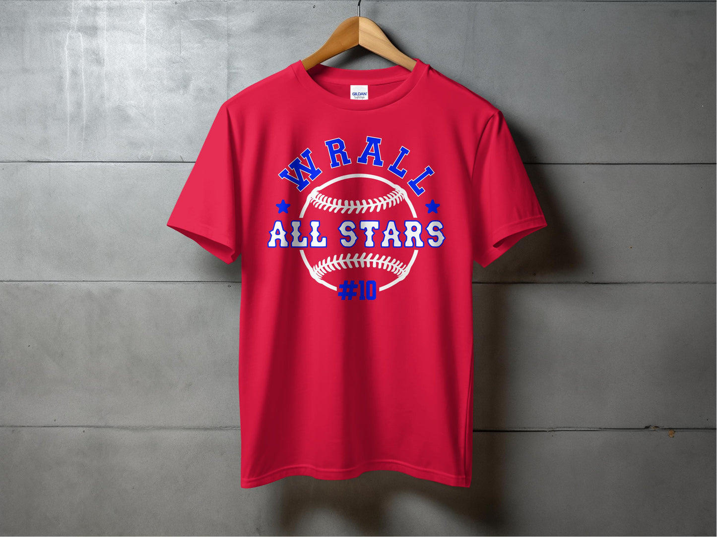 WRALL All Stars- Design 5- Short Sleeve or Tank All Colors