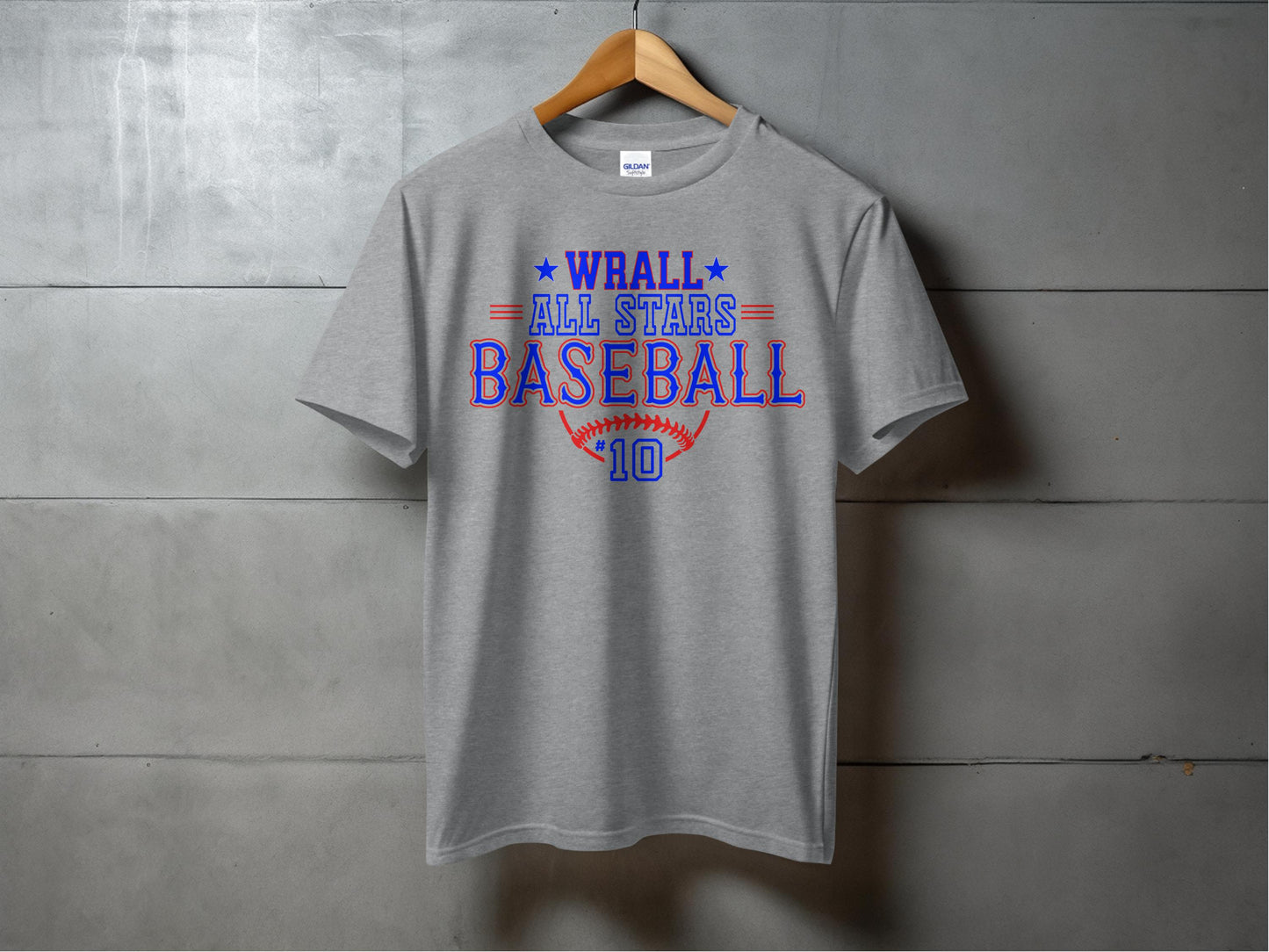 WRALL All Stars- Design 4- Short Sleeve or Tank All Colors